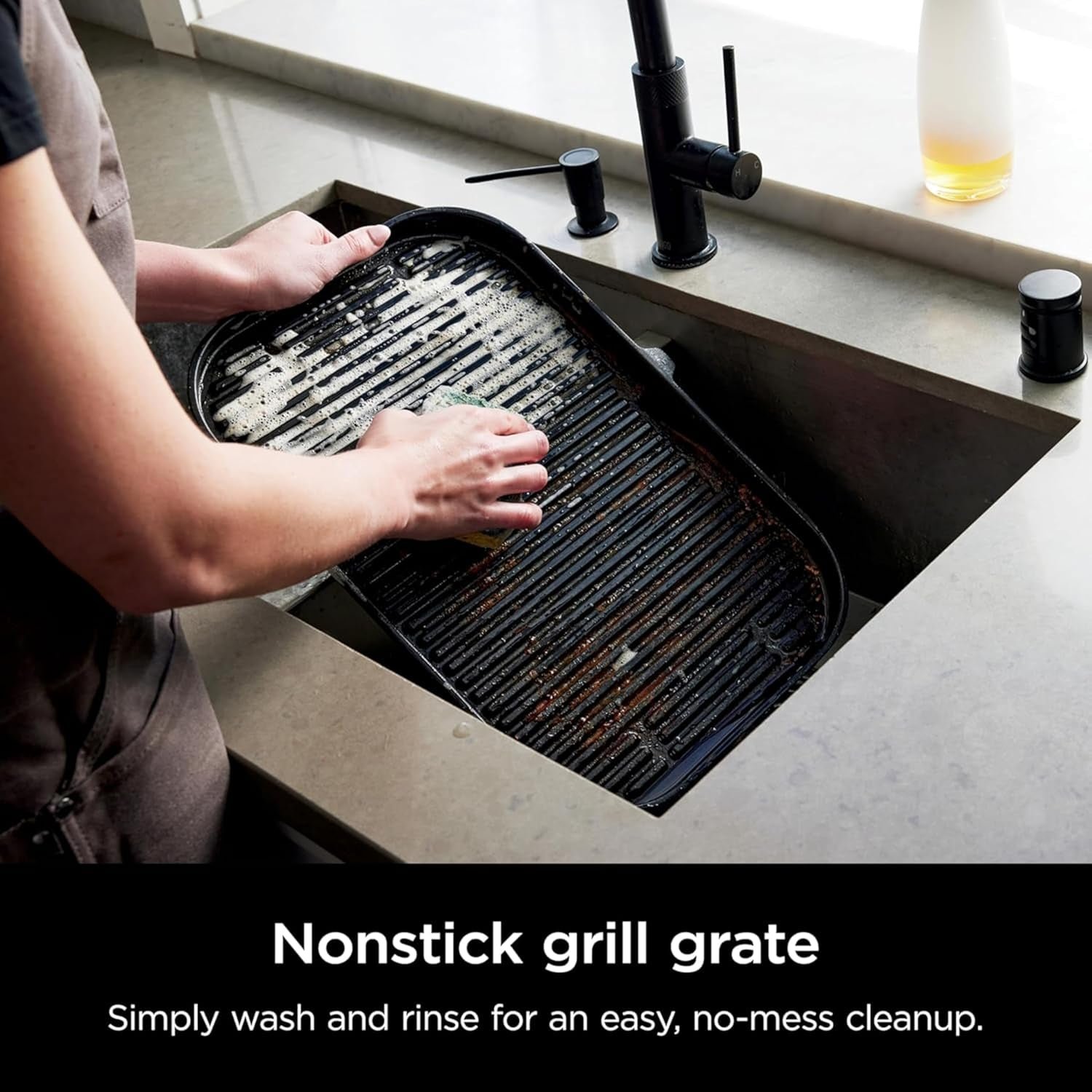 Ninja Woodfire ProConnect Premium XL 7-in-1 Outdoor Grill & Smoker – App Enabled with Woodfire Technology & Built-In Thermometer – OG951BK1 - Image 9