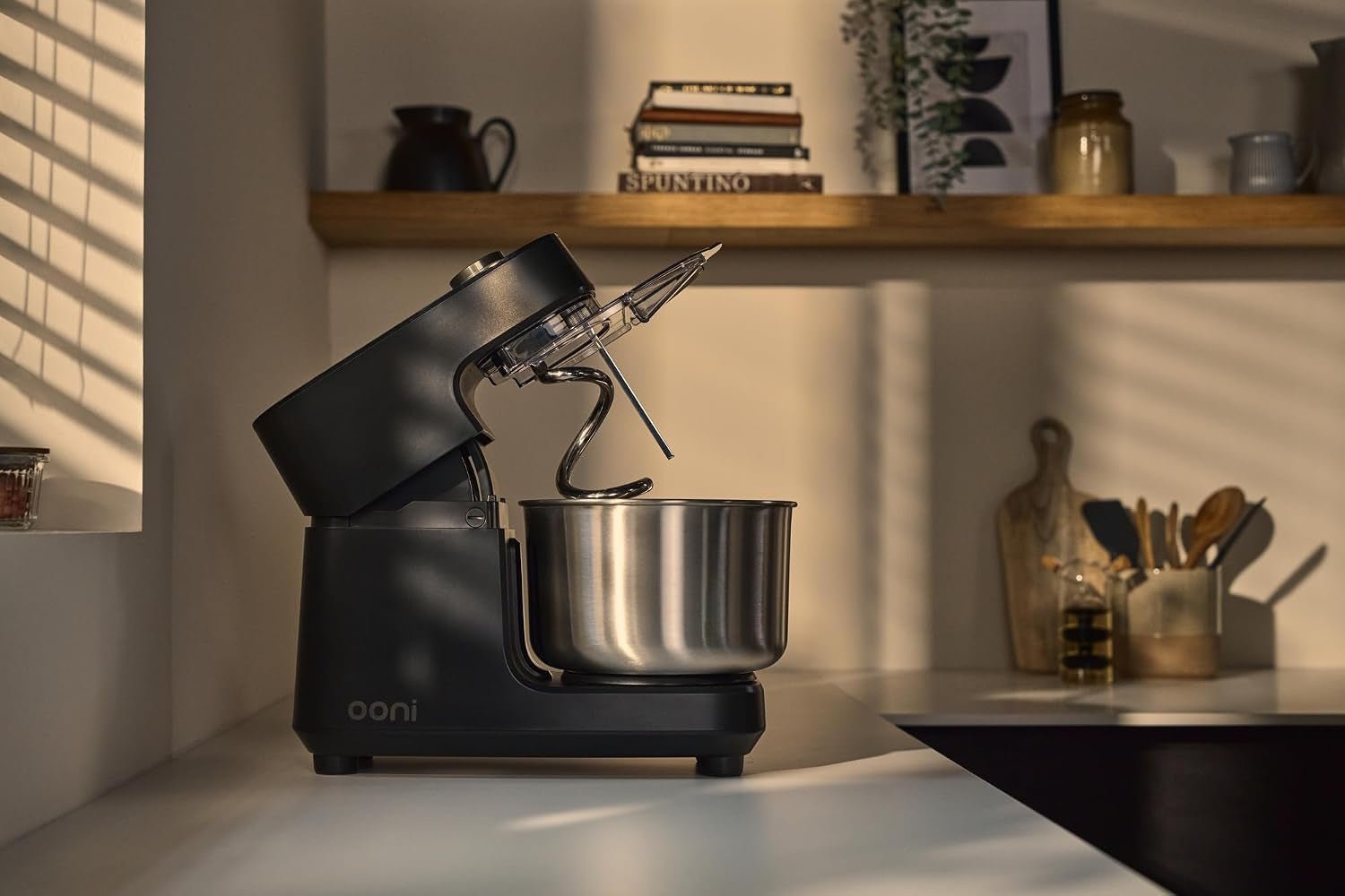 Ooni Halo Core Spiral Dough Mixer – 4.8 Qt Stand Mixer with 20 Speed Settings & Dual Motors – UU-P3A000 - Image 5