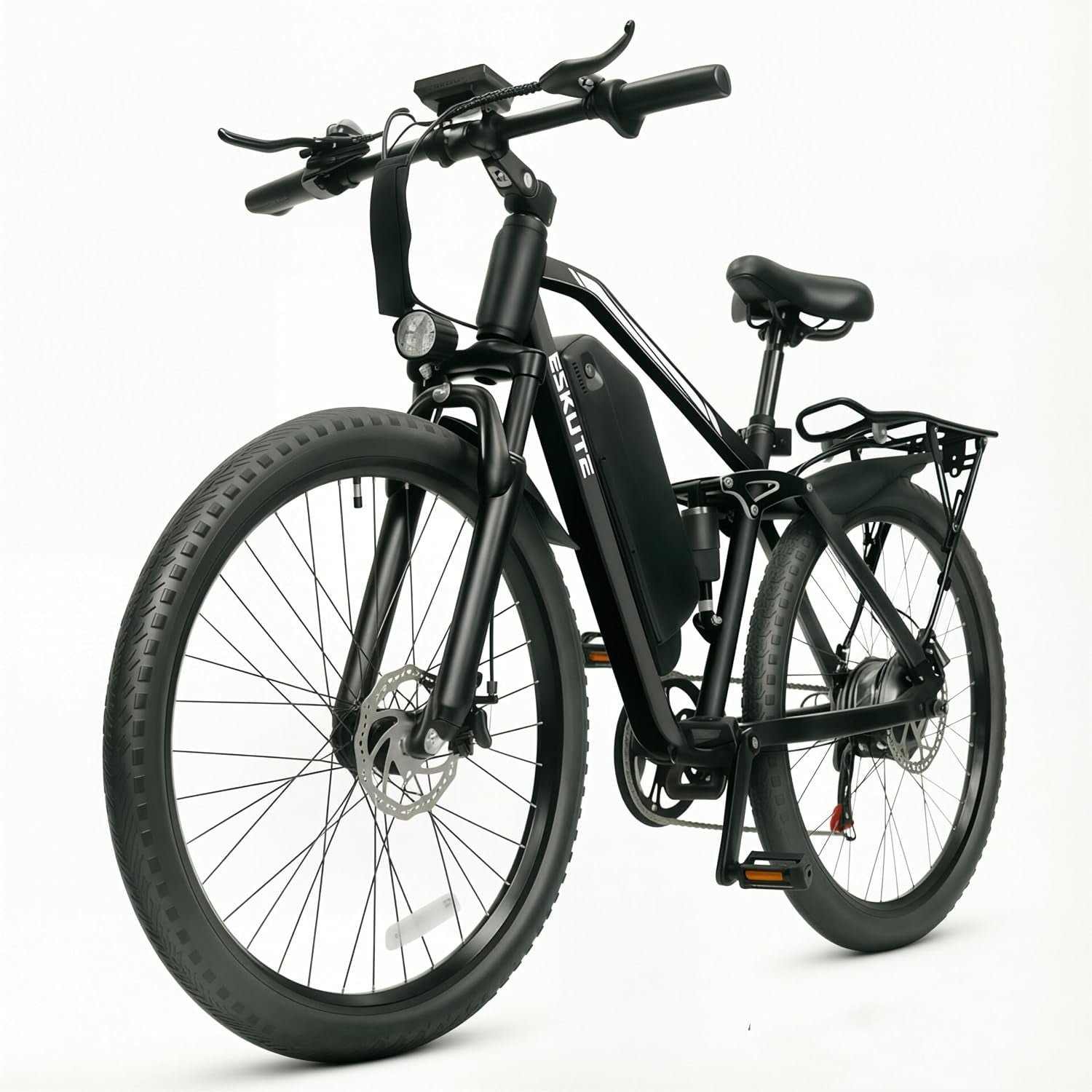 ESKUTE M200F Electric Bike – 1500W Peak Motor with 48V 20.8Ah Battery & 80 Mile Range – M200F