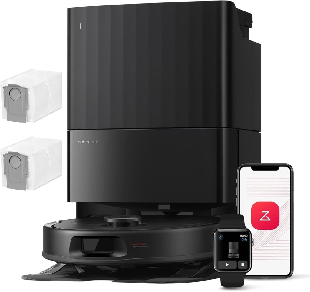 roborock QV 35A Set Robot Vacuum and Mop Combo – 8000Pa Suction with Multifunctional Dock & Auto-Emptying – QV 35A Set