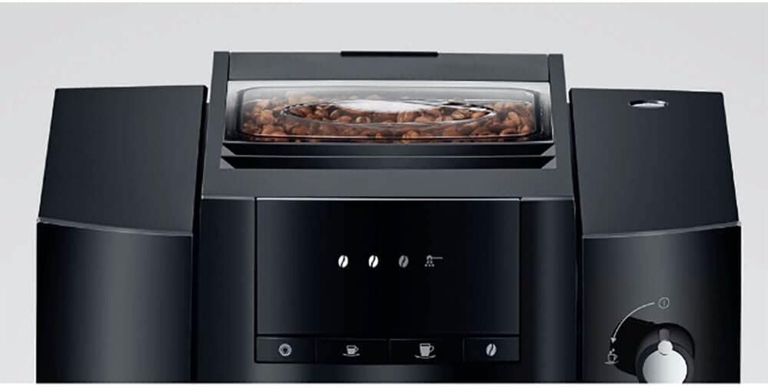 Jura E4 Automatic Coffee Machine – Pulse Extraction Process with Conical Burr Grinder – 15466 - Image 2