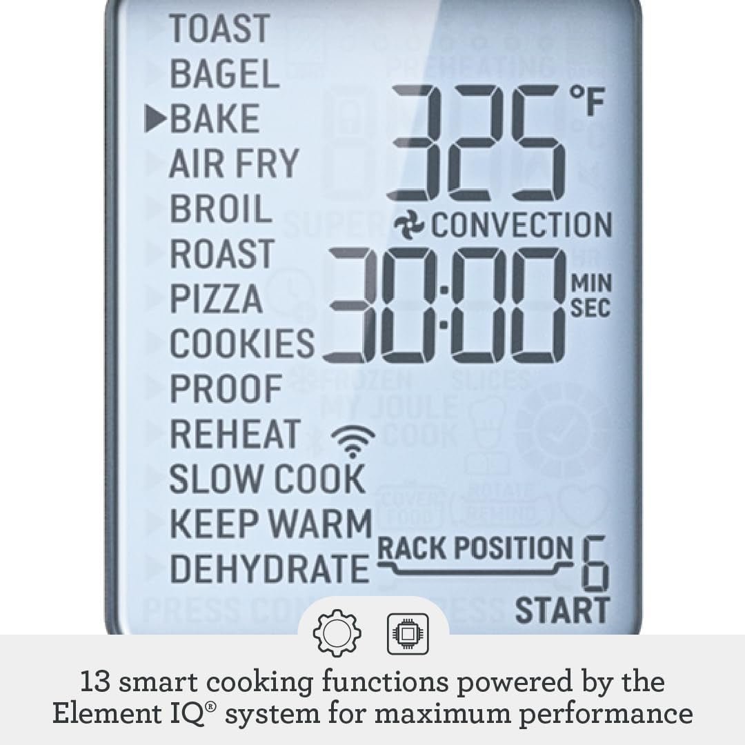 Breville Joule Oven Air Fryer Pro – Smart Countertop Oven with 13 Cooking Functions & Element IQ System – BOV950BST - Image 5