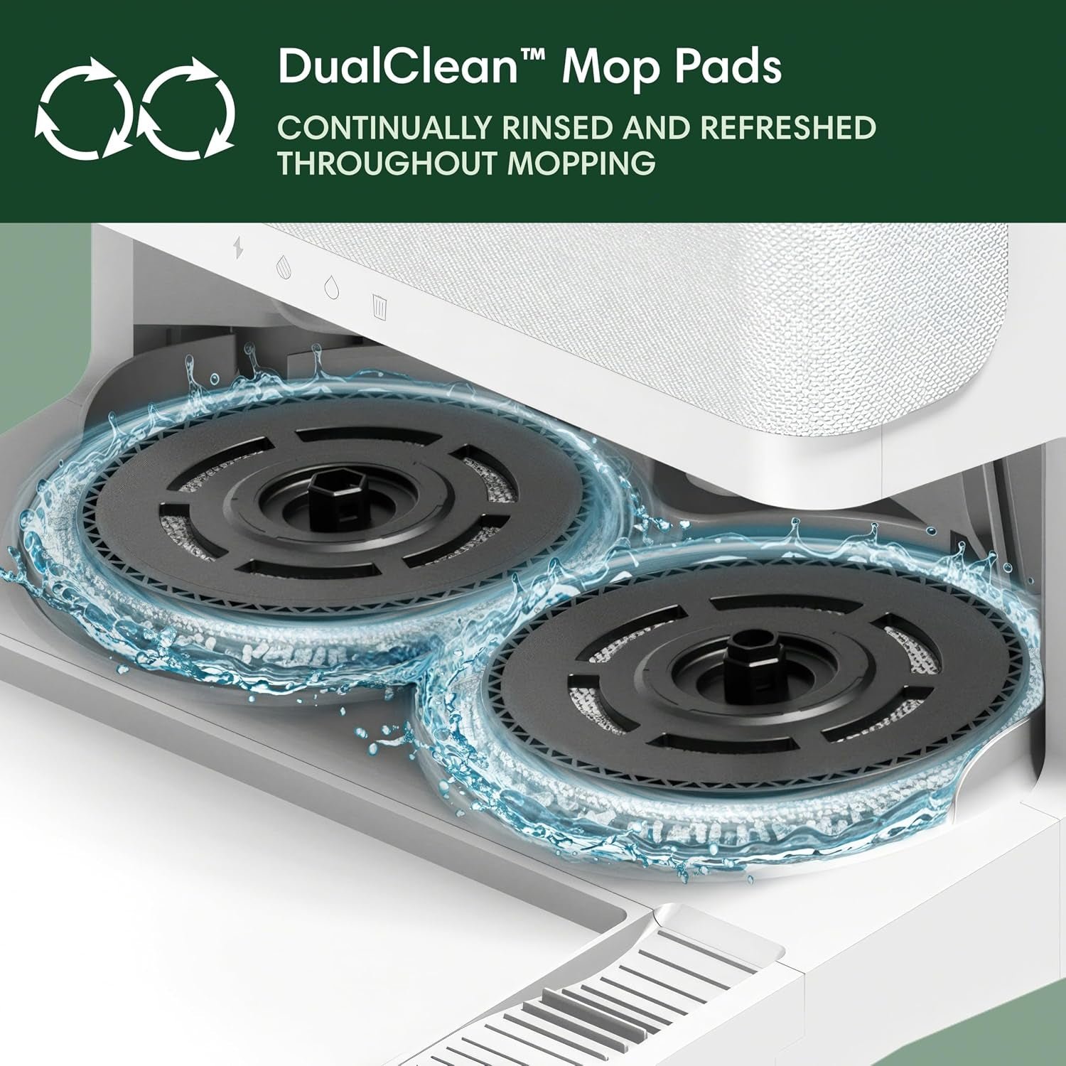 iRobot Roomba Plus 505 Combo Robot Vacuum & Mop with AutoWash Dock – Extending Spinning Mop Pads, Self-Emptying & Heated Drying – N185220 - Image 10
