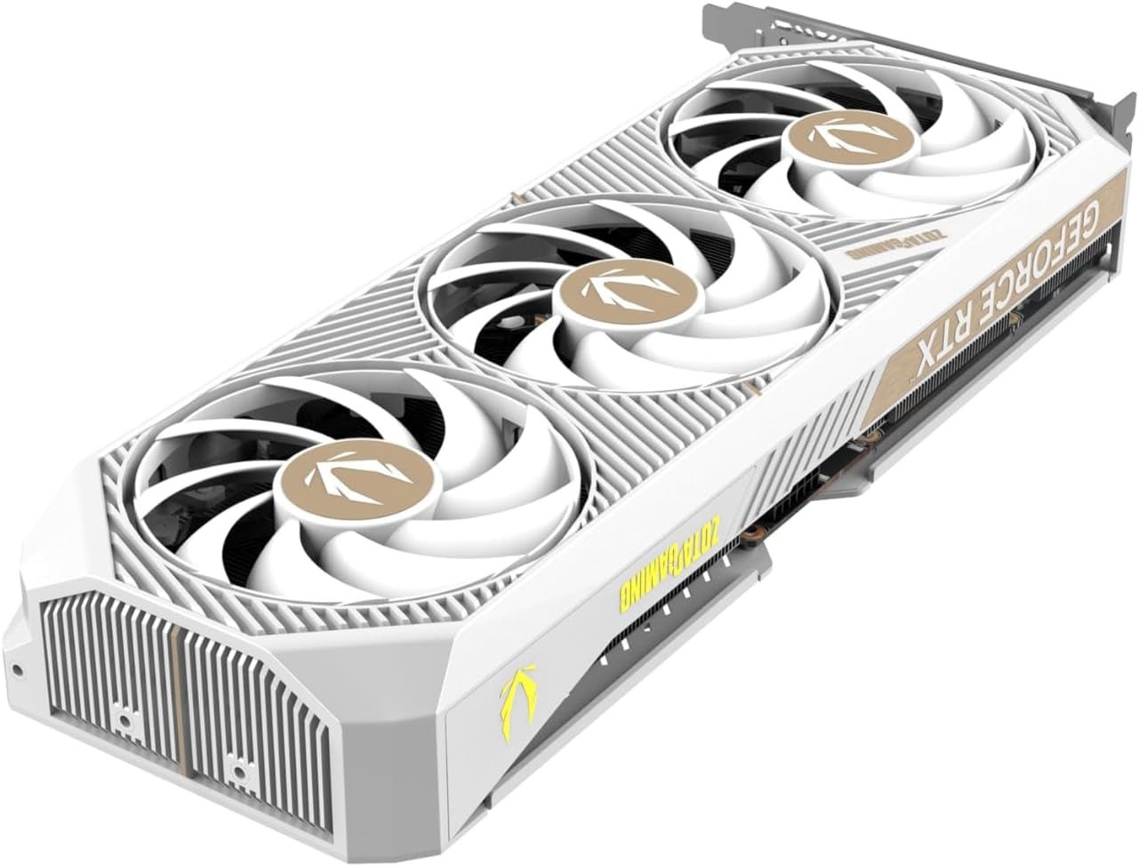 ZOTAC Gaming GeForce RTX 5070 AMP White Edition Graphics Card – 12GB GDDR7 with IceStorm 2.0 Cooling & Spectra RGB – ZT-B50700FQ-10A - Image 3