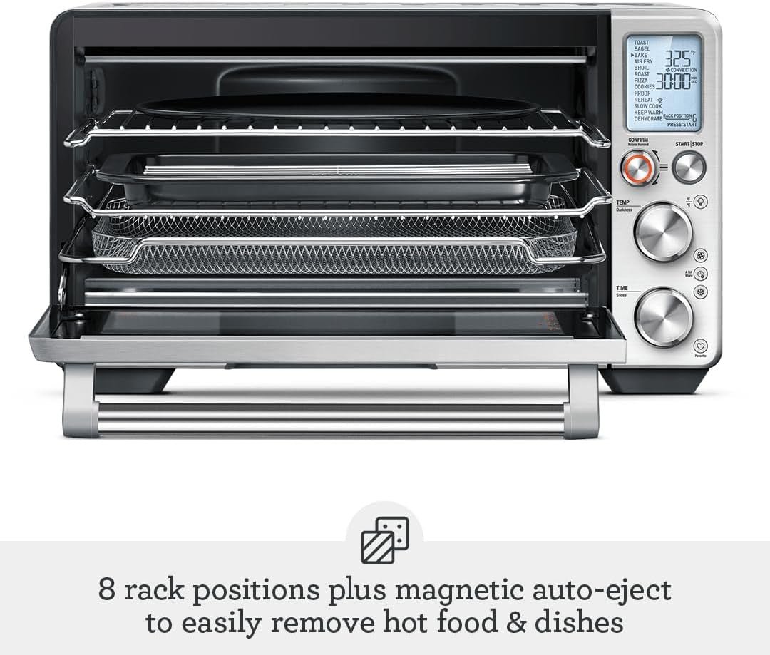 Breville Joule Oven Air Fryer Pro – Smart Countertop Oven with 13 Cooking Functions & Element IQ System – BOV950BST - Image 6