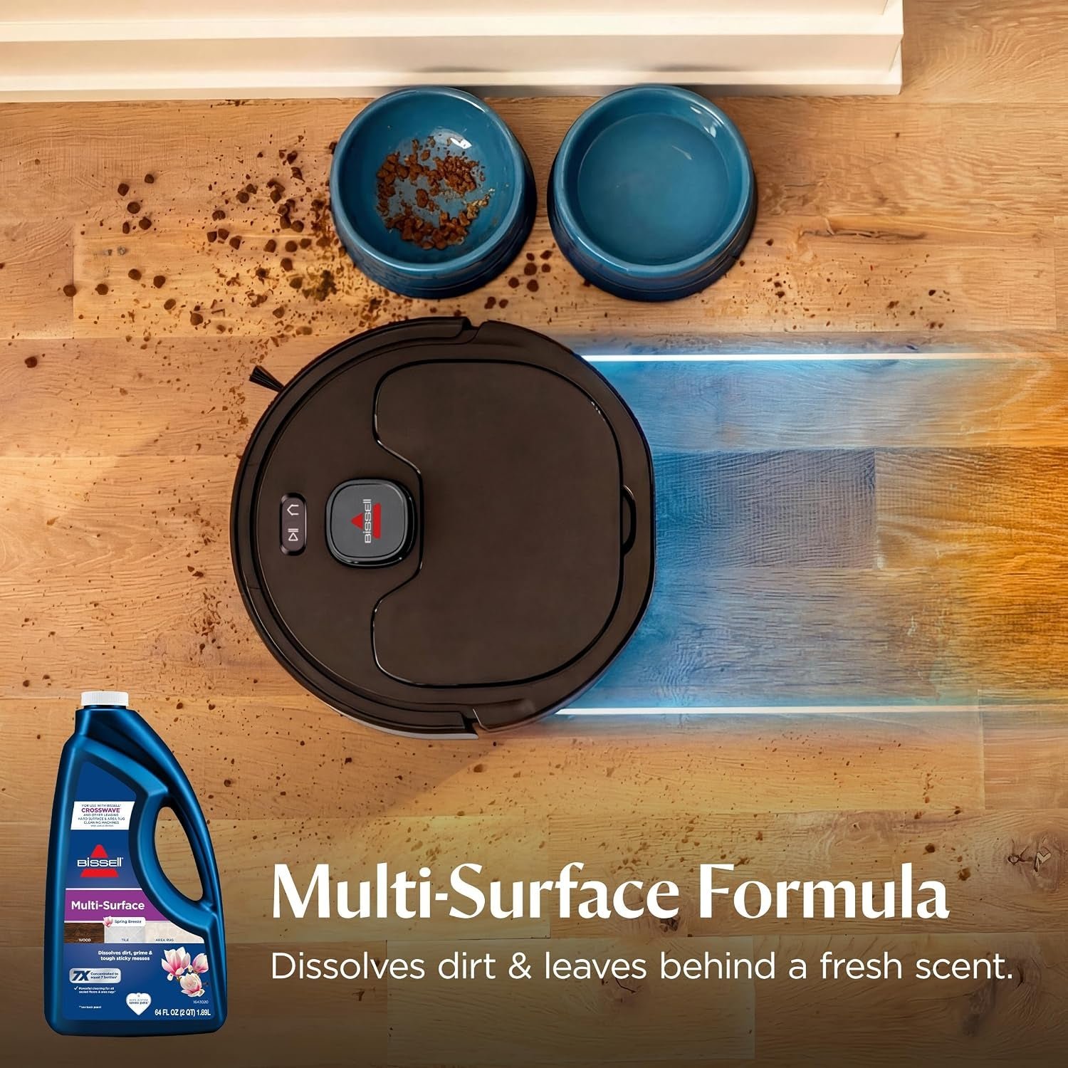 Bissell FlexClean Robot Vacuum & Mop – 6,000Pa Suction with NeverTangle Brush Roll & Self-Empty Base – 4270 (Black) - Image 6