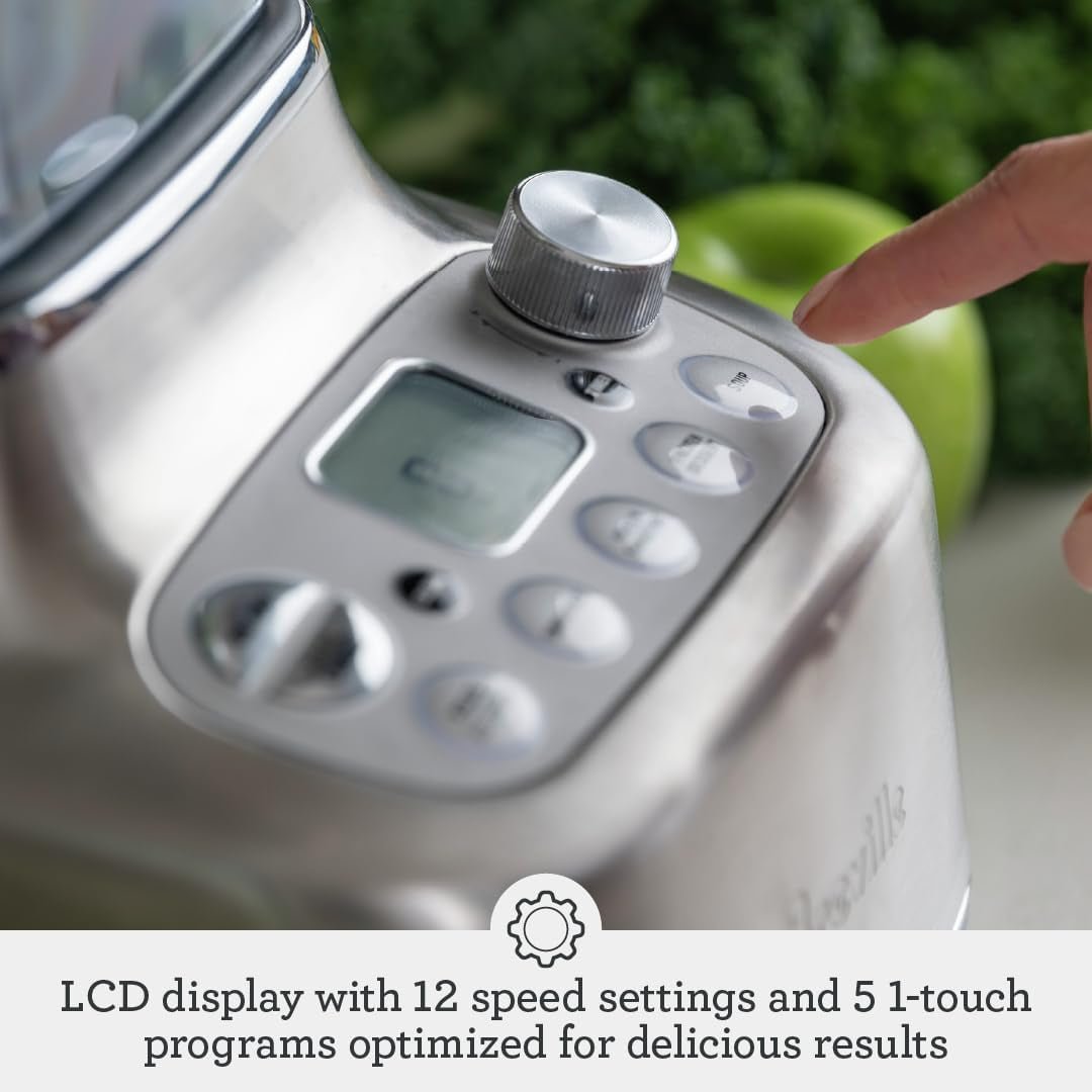 Breville Super Q Blender – 1800W with 12 Speeds, 5 Programs & Noise Suppression – BBL920BSS1BUS1 - Image 3