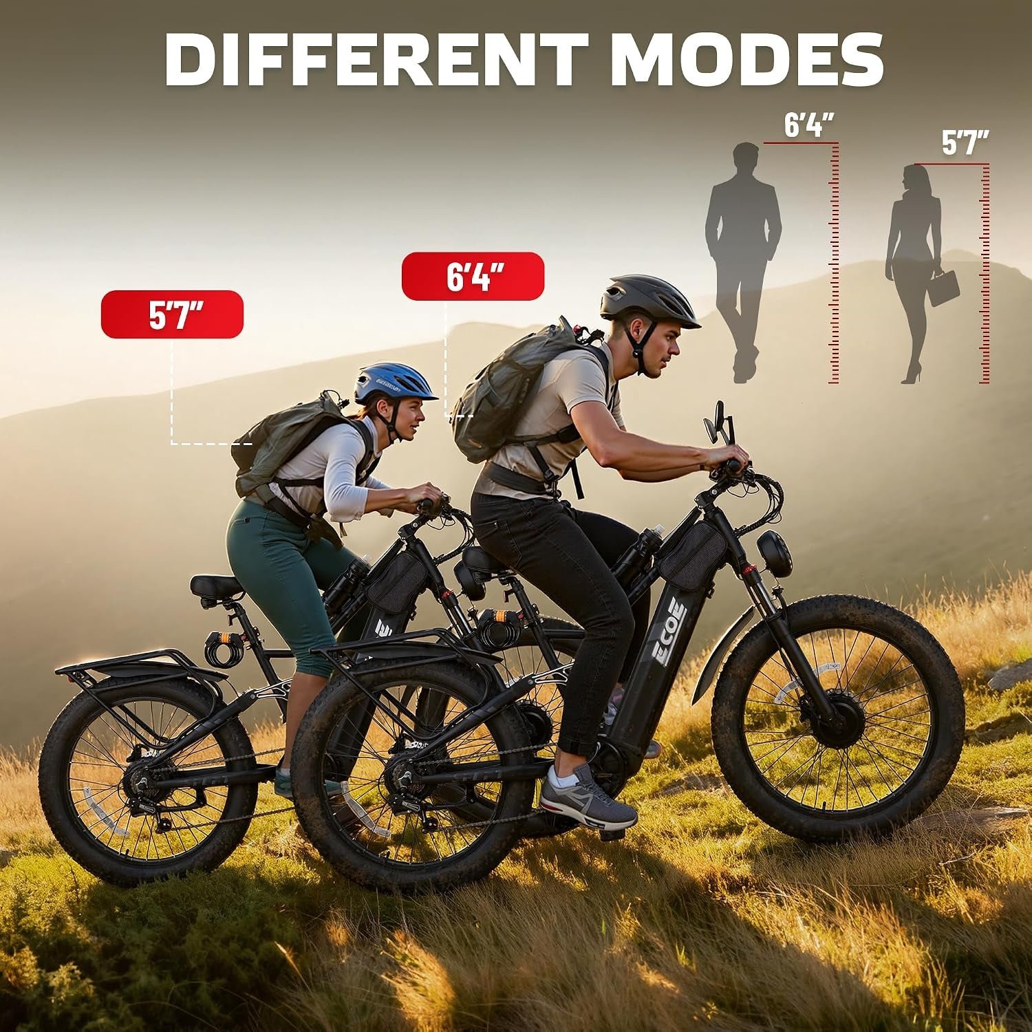 EcoE Ec-6650 Electric Bike – 8000W Dual Motor with 60V 32Ah Battery & 50 MPH – Ec-6650 - Image 7