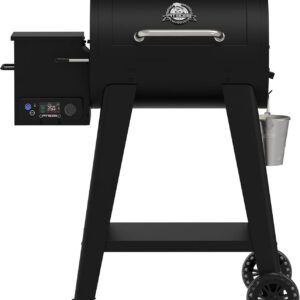 Pit Boss 500 FB2 Series Wood Pellet Grill & Smoker – 518 Sq In with Flame Broiler & LCD Digital Controller – 11086