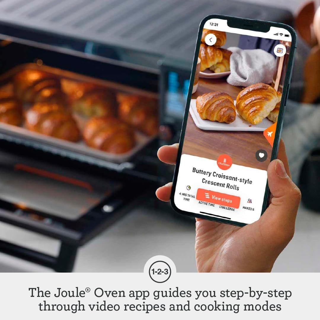 Breville Joule Oven Air Fryer Pro – Smart Countertop Oven with 13 Cooking Functions & Element IQ System – BOV950BST - Image 4