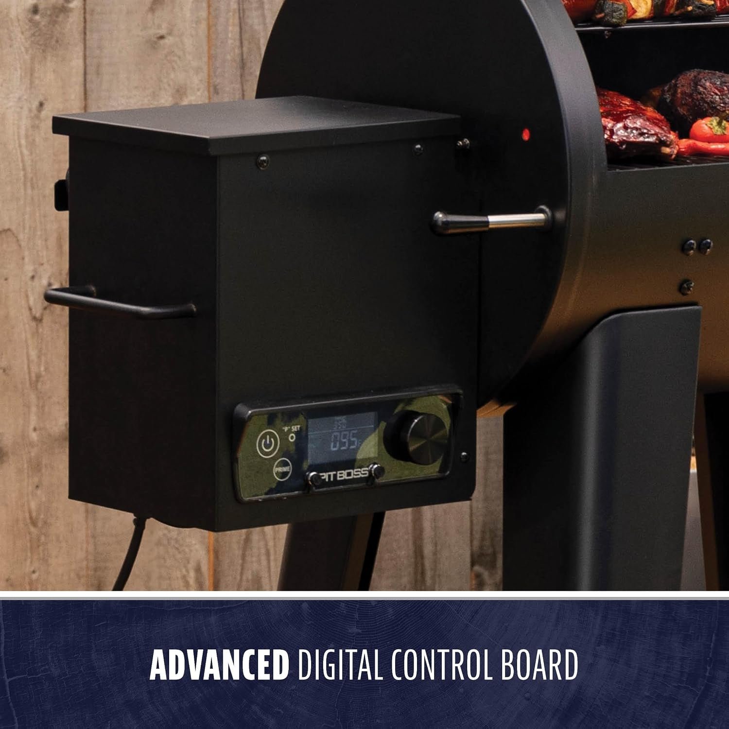 Pit Boss 700 FB2 Series Wood Pellet Grill & Smoker – 747 Sq In with Flame Broiler & LCD Digital Controller – 11087 - Image 4