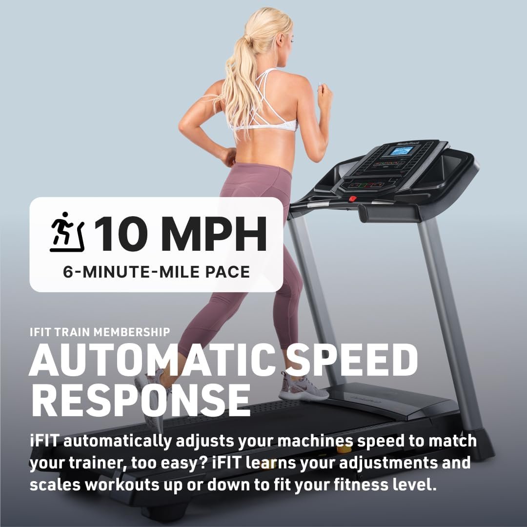 NordicTrack T Series Treadmill – Folding Treadmill with iFIT & Auto Incline – T5 / T6.5S / T10 / T16 - Image 3