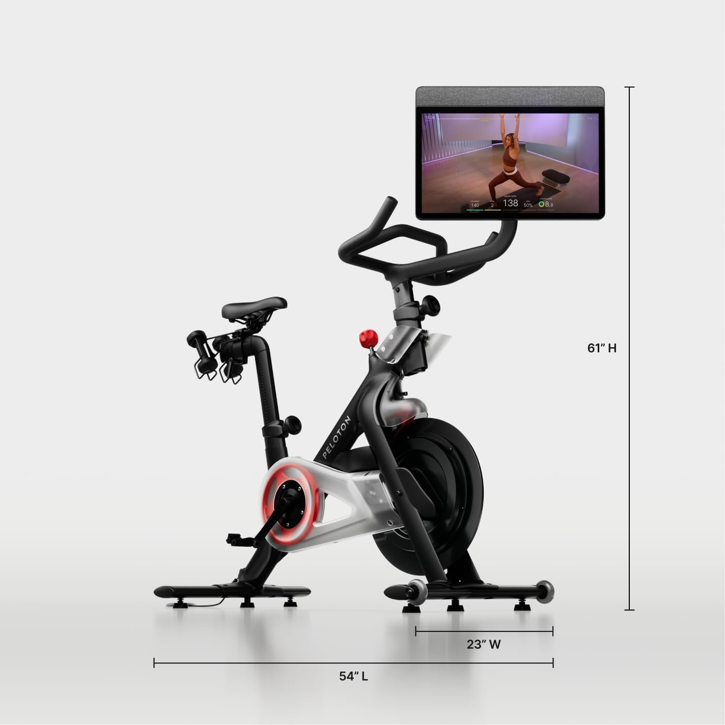 Peloton Cross Training Bike with 21.5″ HD Swivel Touchscreen & 100 Resistance Levels – BA05-DC07 - Image 11