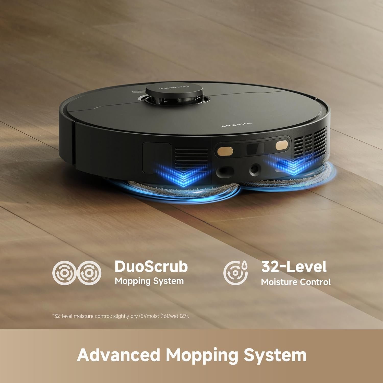 dreame L40 Ultra Gen 2 Robot Vacuum and Mop – 25,000Pa Suction with Auto-Empty PowerDock & Extendable Side Brush – RLL53SE - Image 6