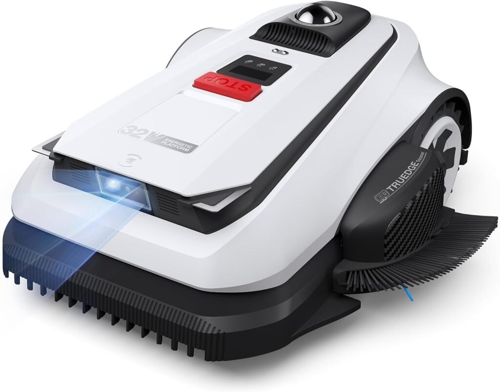 ECOVACS GOAT A2000 LiDAR PRO Robot Lawn Mower – Dual LiDAR Navigation with Built-In Trimmer for 1/2 Acre – A2000 LiDAR PRO