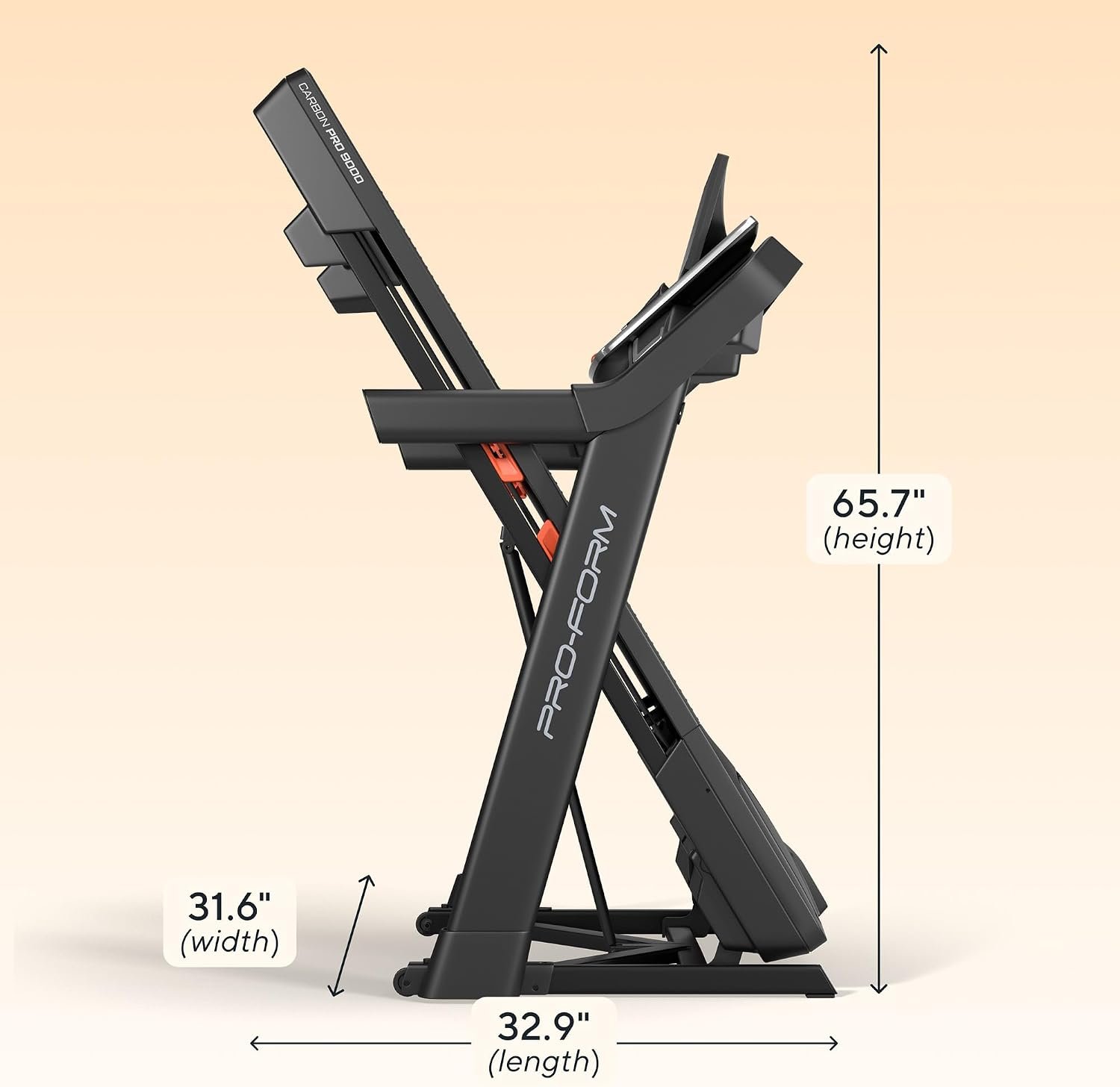 ProForm Carbon Treadmill – Folding Treadmill with iFIT & ProShox Cushioning - Image 7