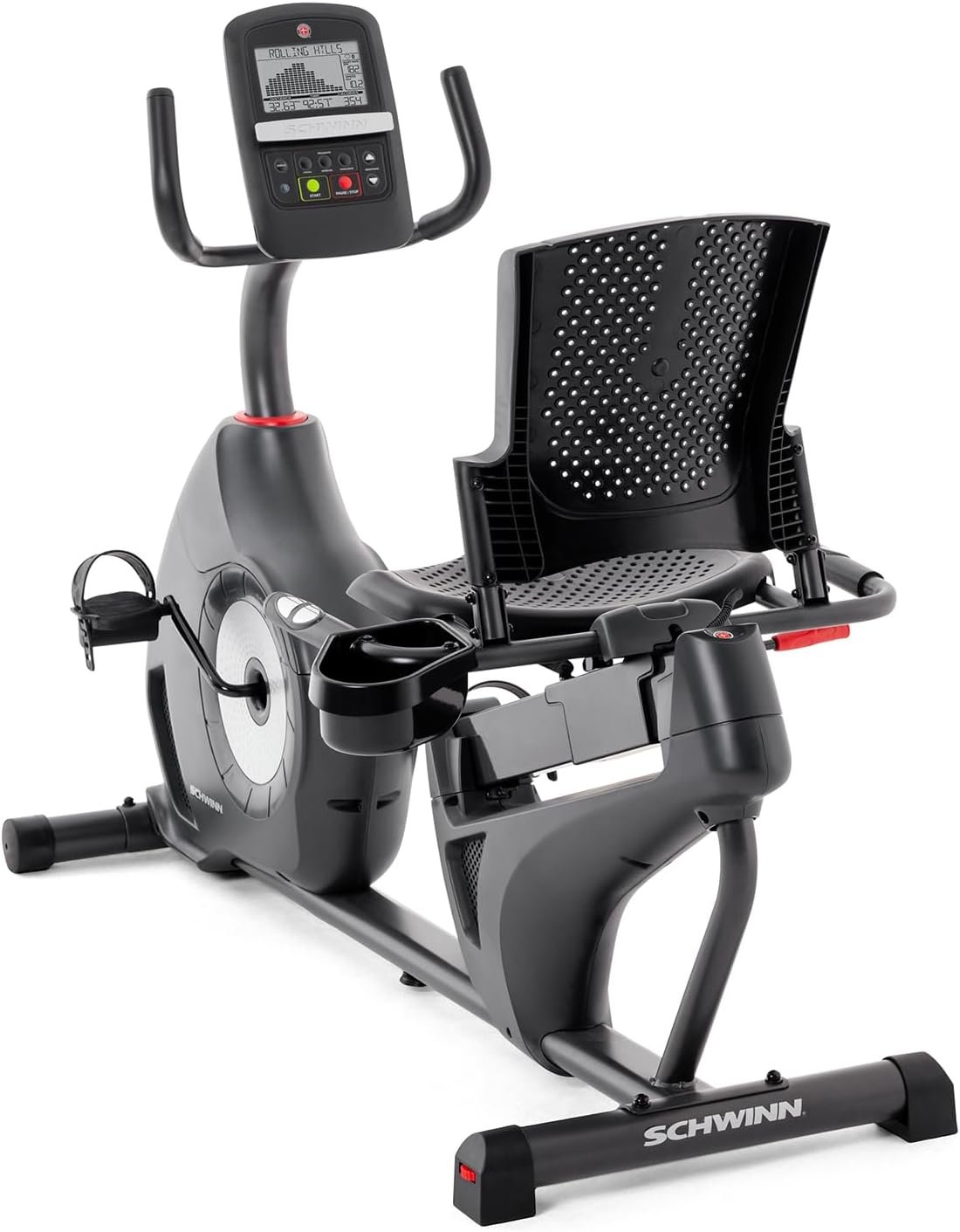 Schwinn Fitness 230 Recumbent Bike with 16 Resistance Levels & Bluetooth Connectivity – 100932