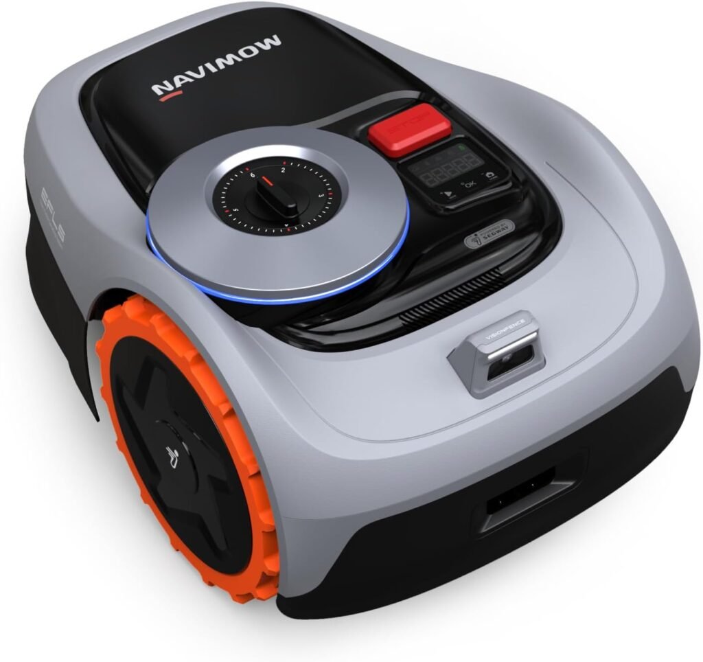 NAVIMOW Robot Lawn Mower – Wire-Free RTK+Vision Mower with AI Mapping & App Control for 1/8 & 1/4 Acre