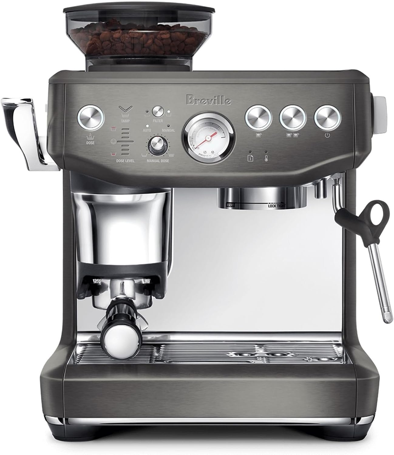 Breville Barista Express Impress Espresso Machine – Integrated Grinder with Assisted Tamping - Image 10