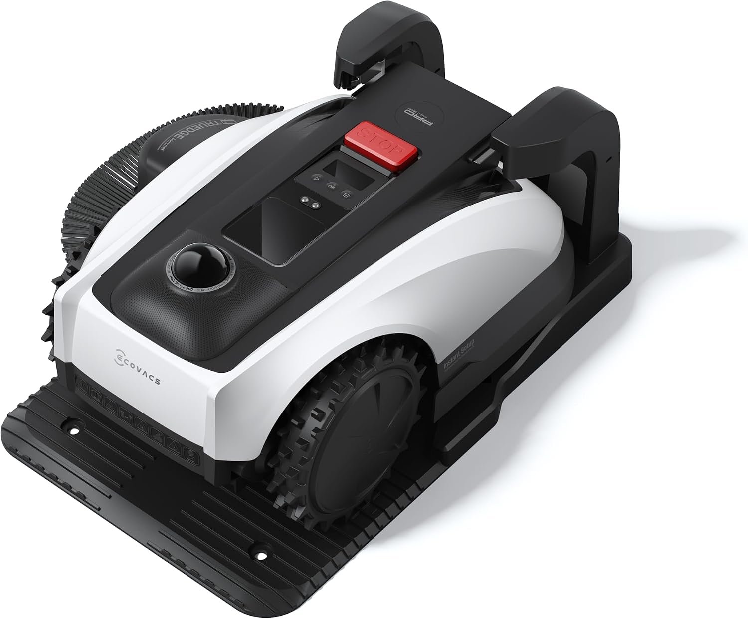 ECOVACS GOAT O1000 LiDAR PRO Robot Lawn Mower – Wire-Free LiDAR Navigation with AI Obstacle Avoidance & Edge Trimming for 1/4 Acre - Image 9