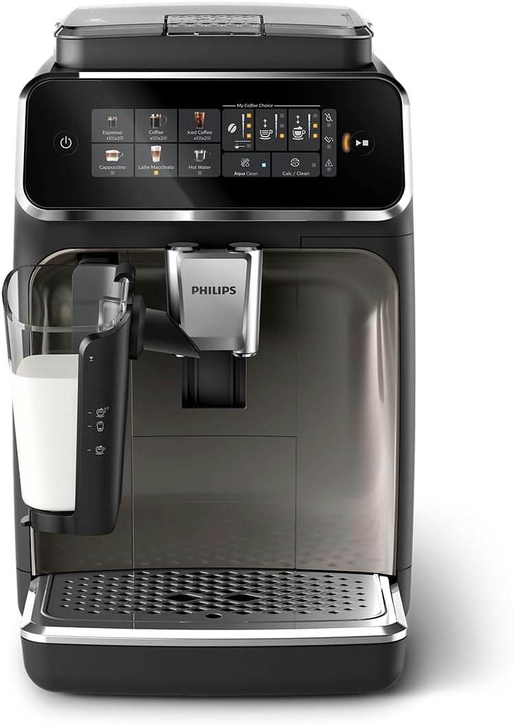 Philips 3300 Series Fully Automatic Espresso Machine with LatteGo Milk System - Image 5
