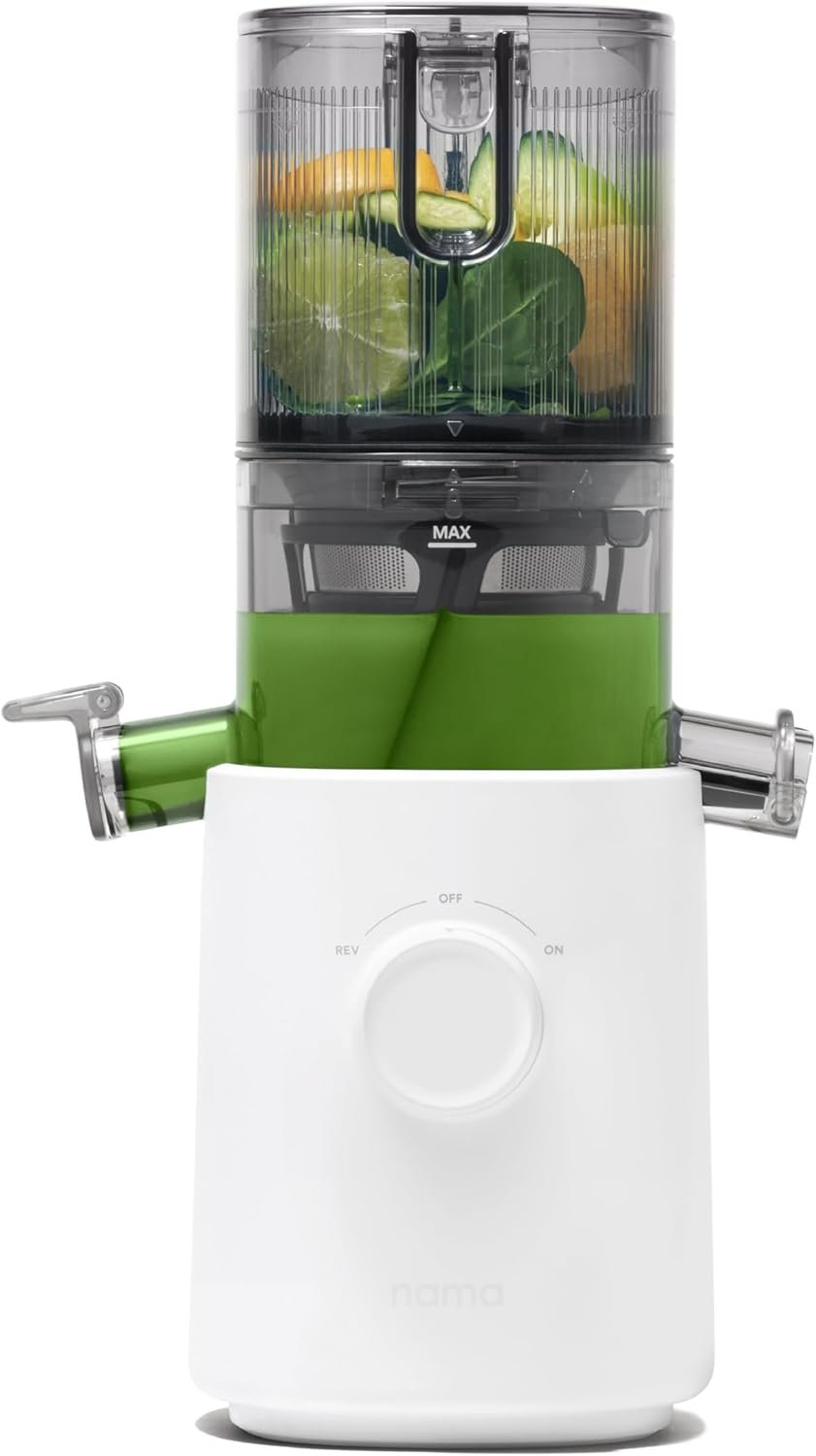 NAMA Cold Press Juicer – Hands-Free Self-Feeding Hopper with 15-Year Warranty – J2 / J3 - Image 10