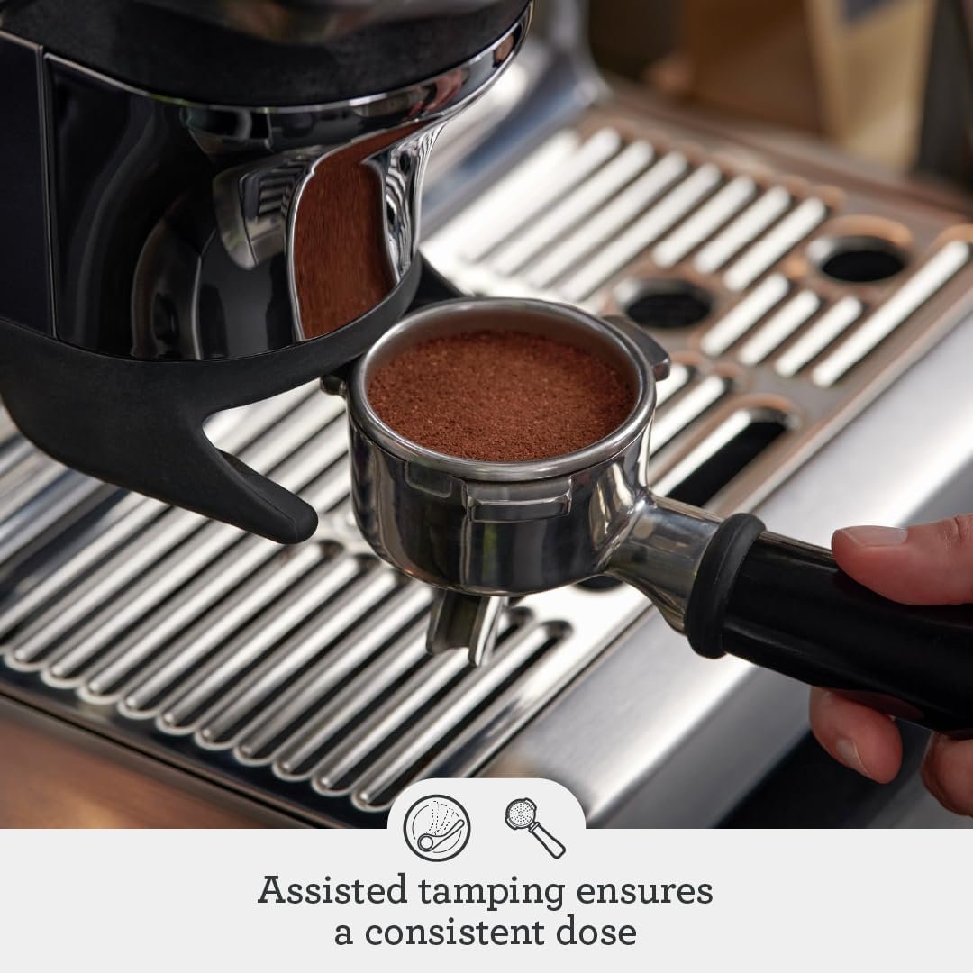 Breville Barista Express Impress Espresso Machine – Integrated Grinder with Assisted Tamping - Image 4