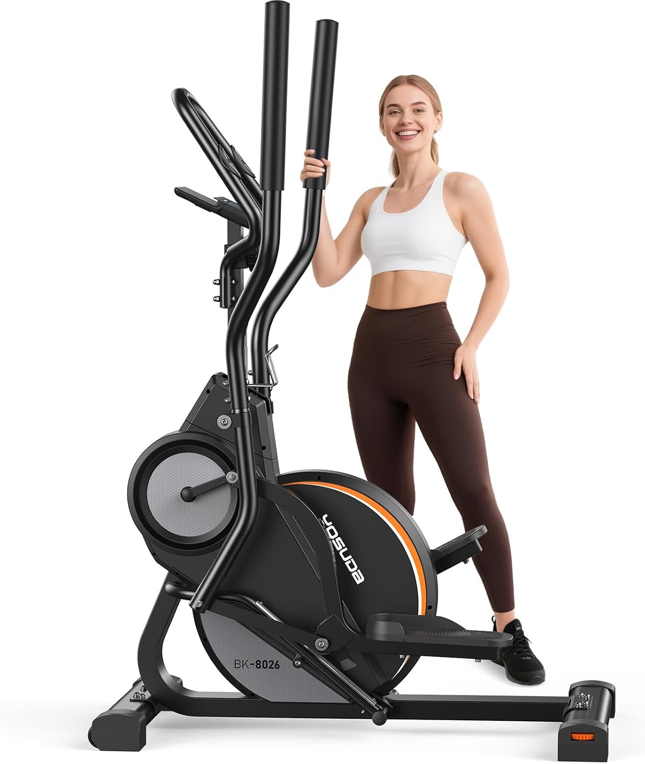YOSUDA DSJ-01 Elliptical Machine – 3-in-1 with 45° Incline & 16 Resistance Levels – DSJ-01