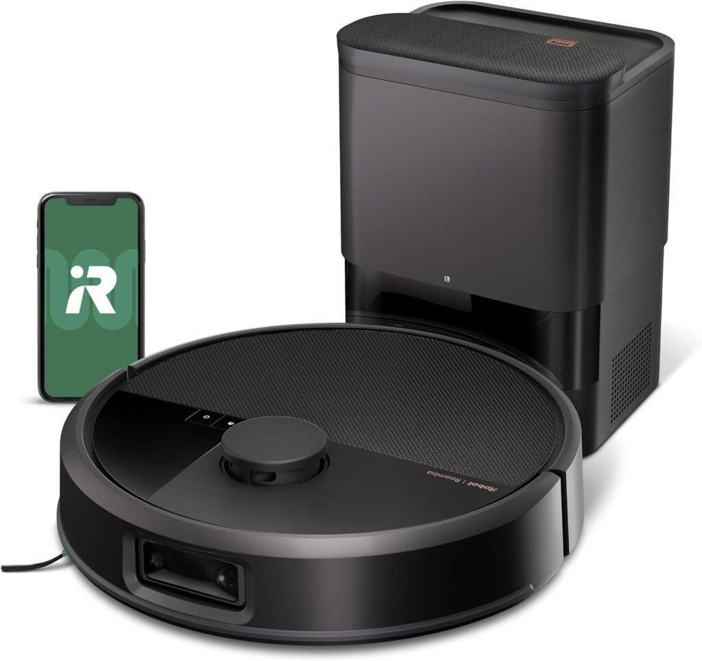iRobot Roomba Max 715 Pet Robot Vacuum – 30,000Pa Suction with AutoEmpty Dock & PrecisionVision AI – W255020