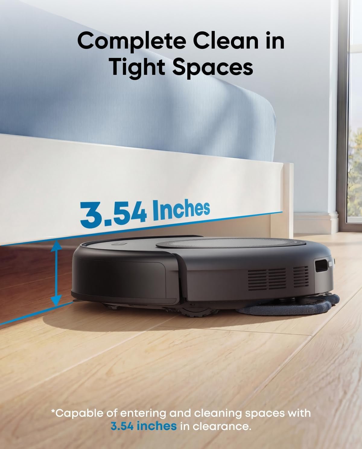 eufy Omni C20 Robot Vacuum and Mop Combo – 7,000 Pa Suction with All-in-One Station & Pro-Detangle Comb – T2280 - Image 5