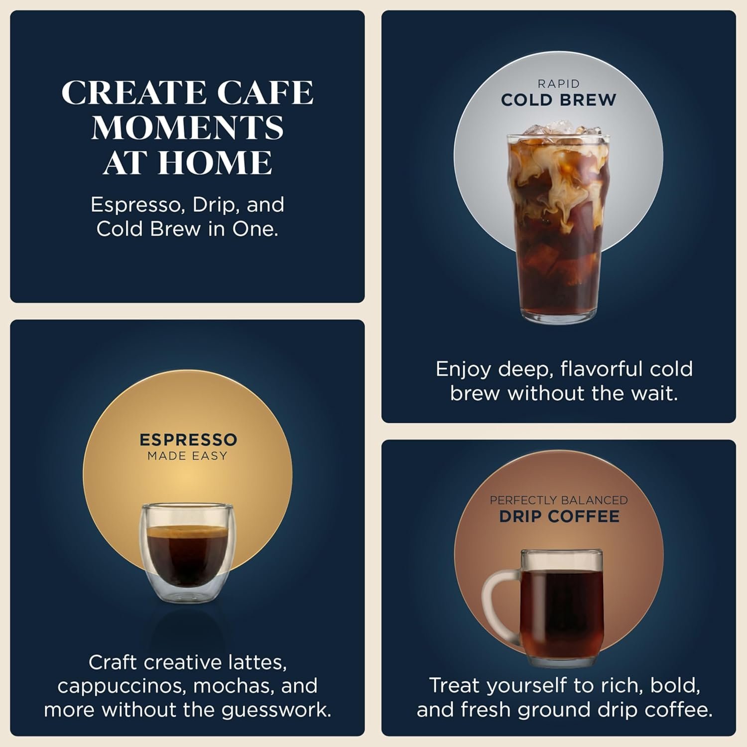 Ninja Luxe Café Premier Series – 3-in-1 Espresso Machine with Barista Assist Technology - Image 3
