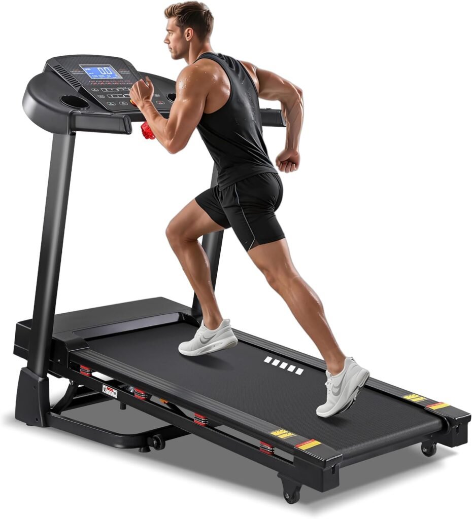 ECHANFIT Treadmill with 15-Level Auto Incline – 4.0HP Motor & 400 lb Capacity – CTM5519