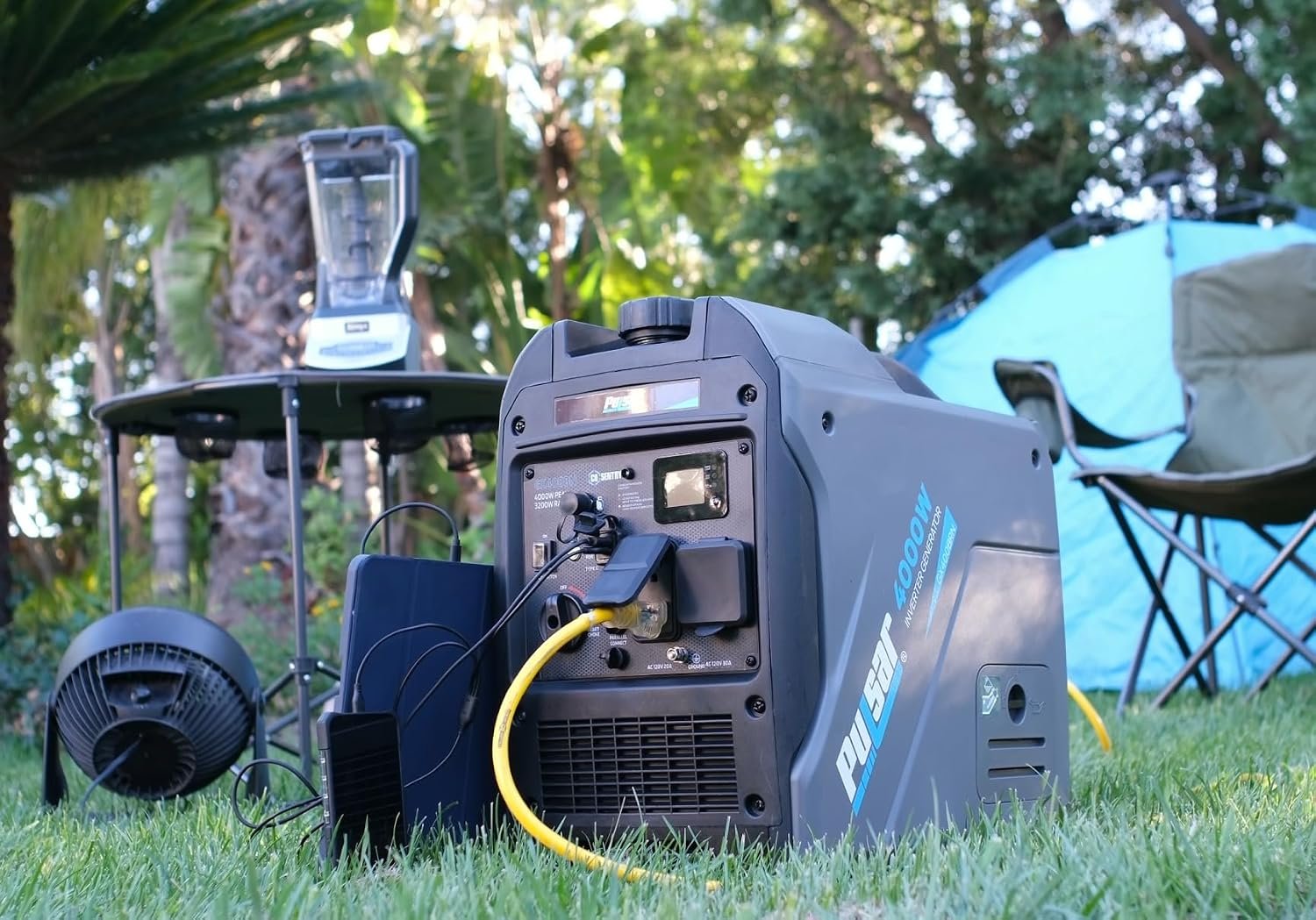 Pulsar GX400BN Dual Fuel Inverter Generator – 4000W Gas/3600W Propane with CO Sentry & Handle/Wheels – GX400BN - Image 11
