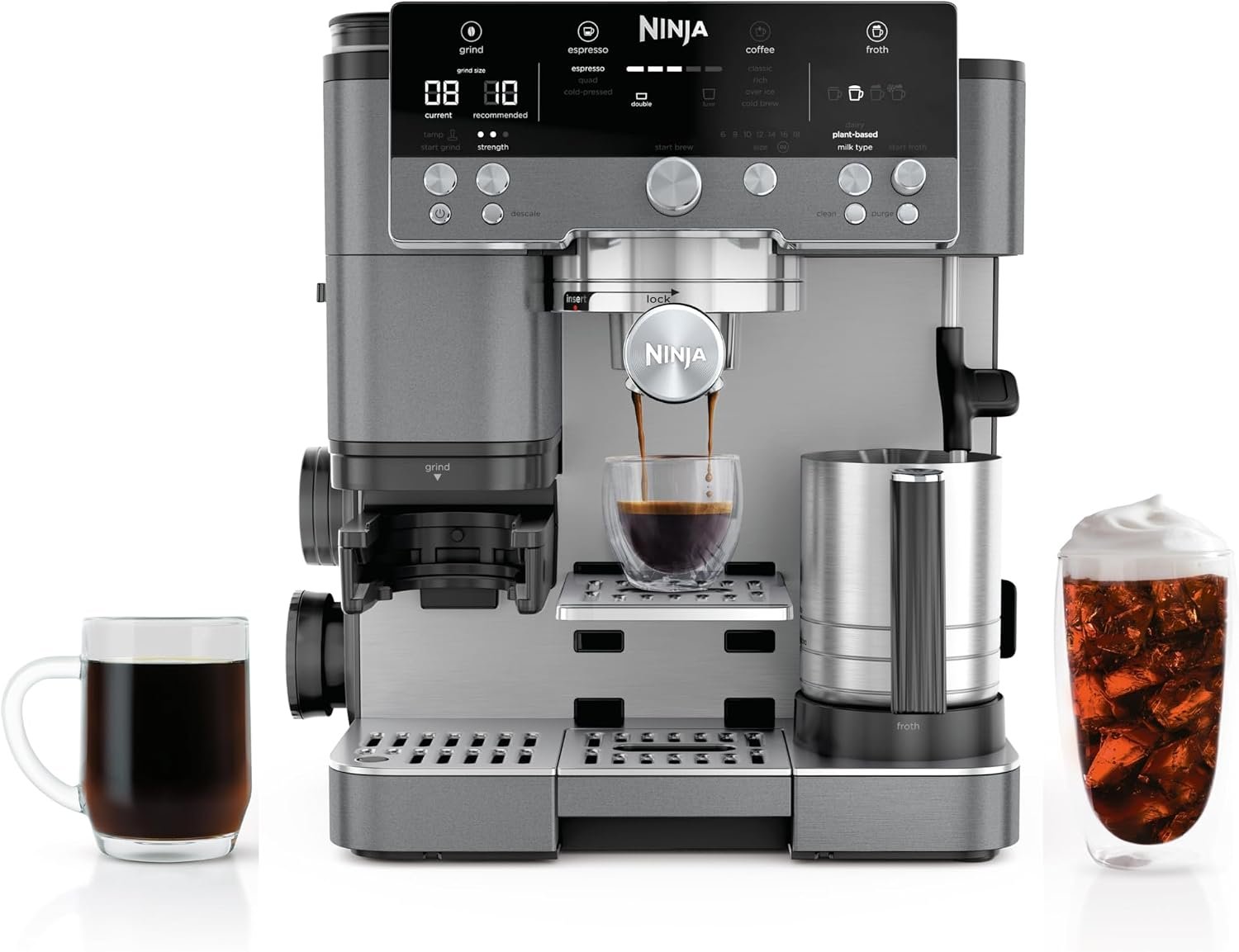 Ninja Luxe Café Premier Series – 3-in-1 Espresso Machine with Barista Assist Technology - Image 11