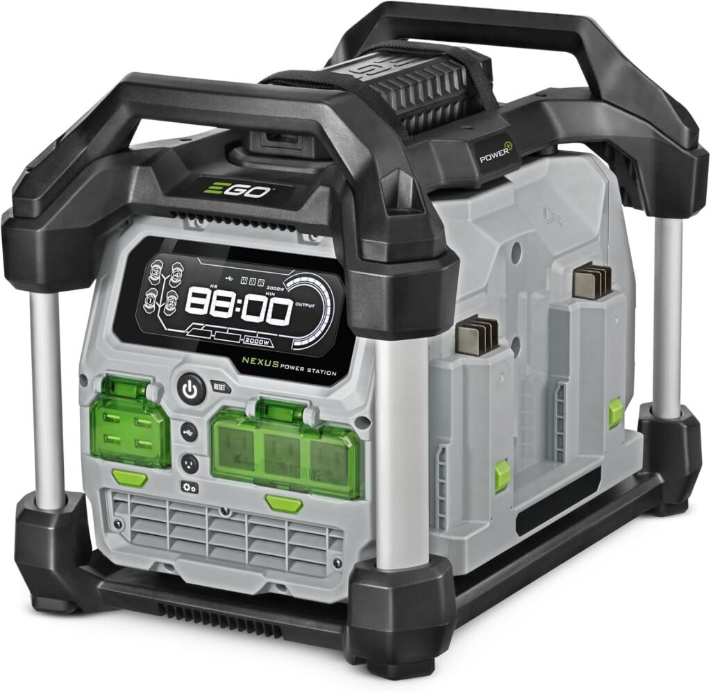 EGO POWER+ PST3040 Portable Power Station – 3000W Peak with Pure Sine Wave & 4 USB Ports – PST3040