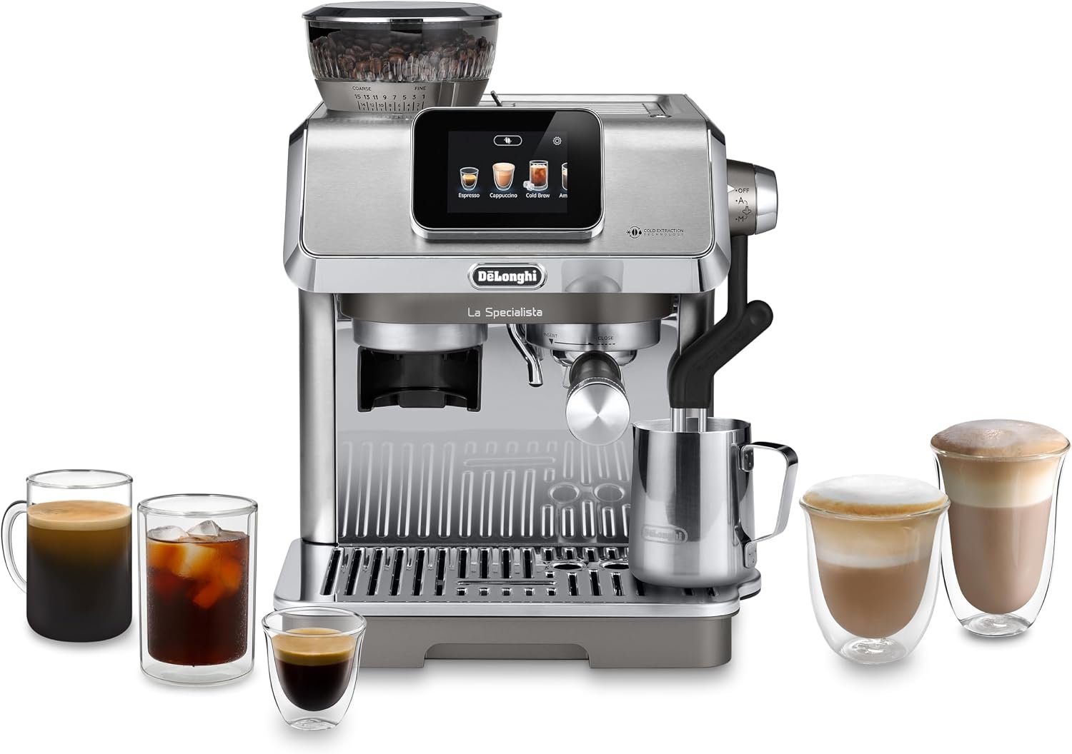 De’Longhi La Specialista Espresso Machine with Built-in Grinder & Cold Brew Technology - Image 11