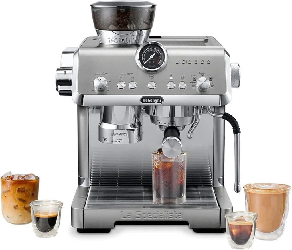 De’Longhi La Specialista Espresso Machine with Built-in Grinder & Cold Brew Technology