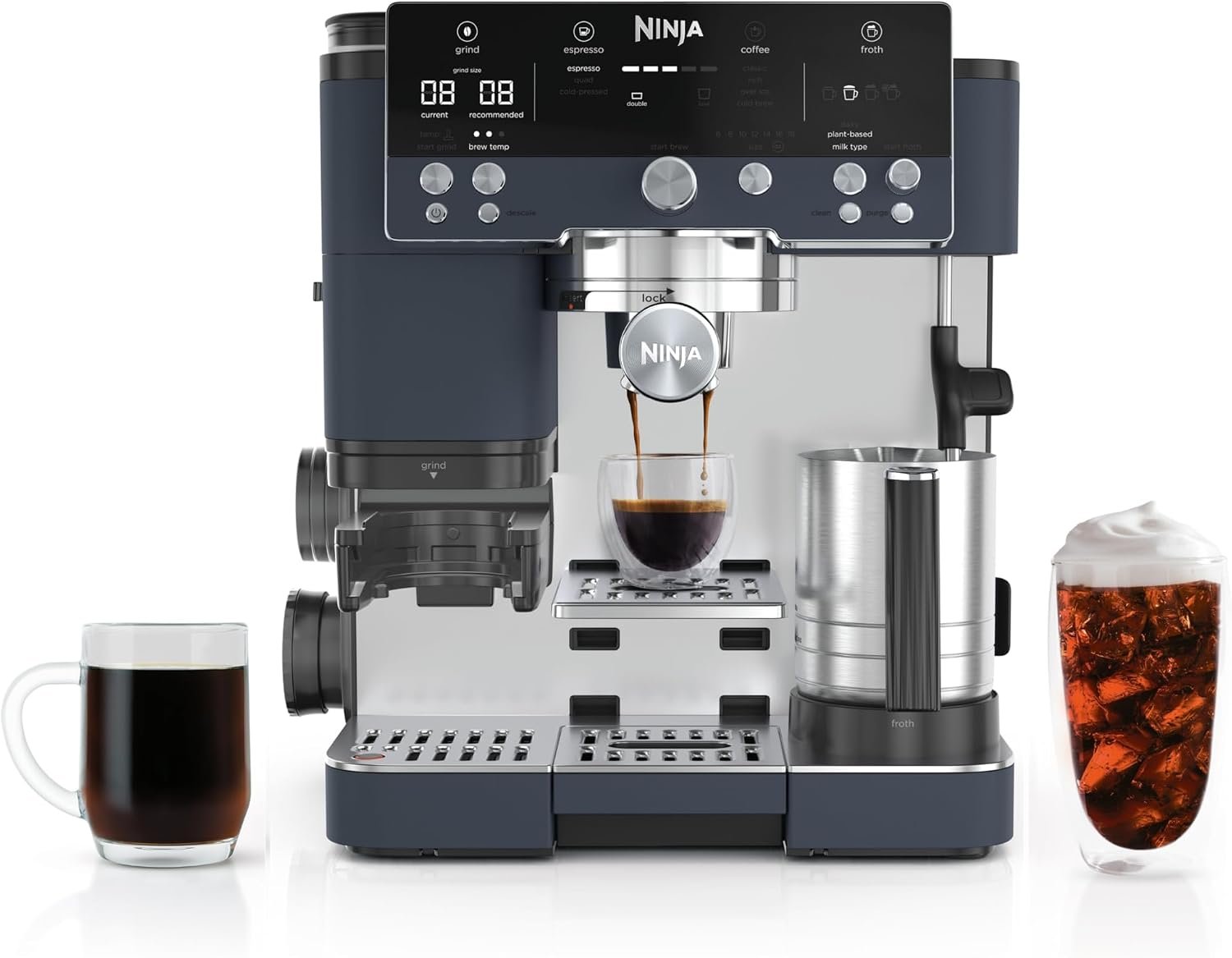 Ninja Luxe Café Premier Series – 3-in-1 Espresso Machine with Barista Assist Technology - Image 10