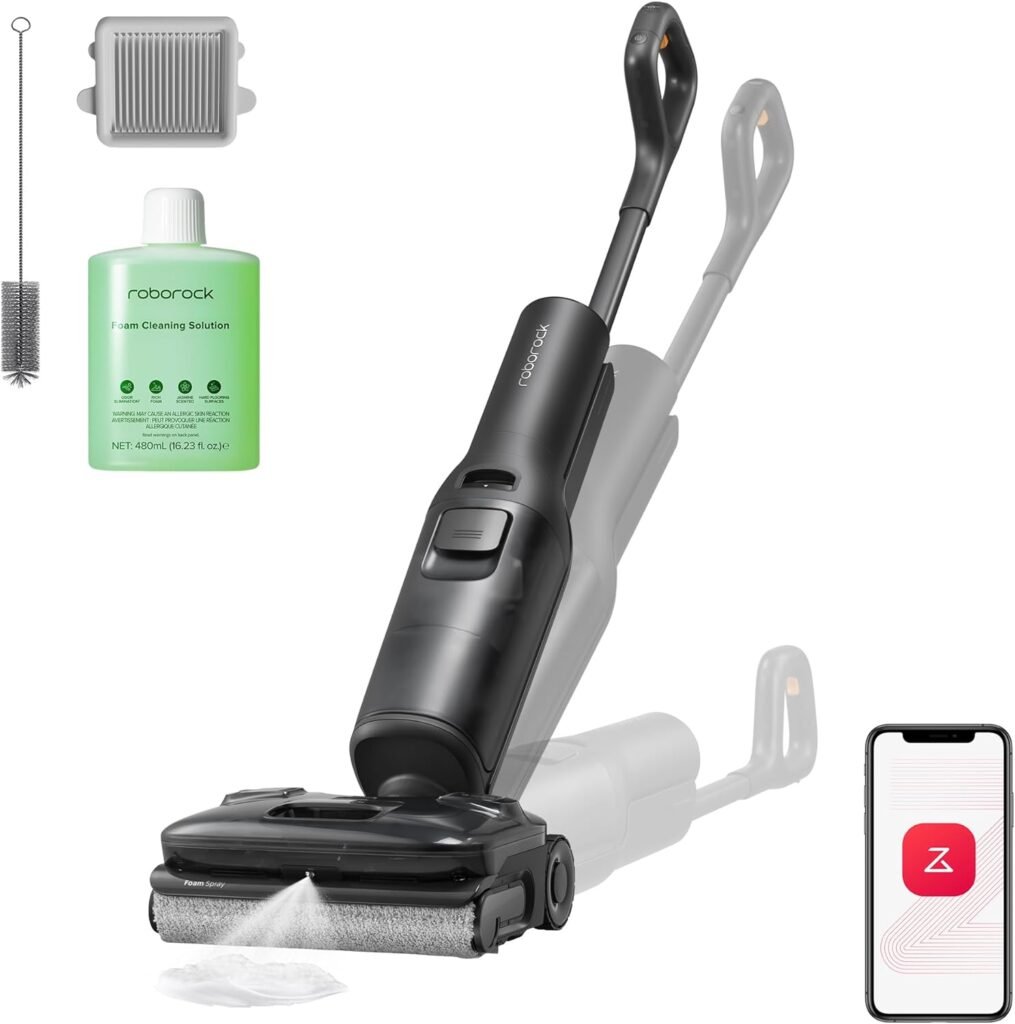 roborock F25 ACE Pro Foam / F25 GT Gen 2 Cordless Wet Dry Vacuum Mop with 25,000Pa Suction & Self-Cleaning