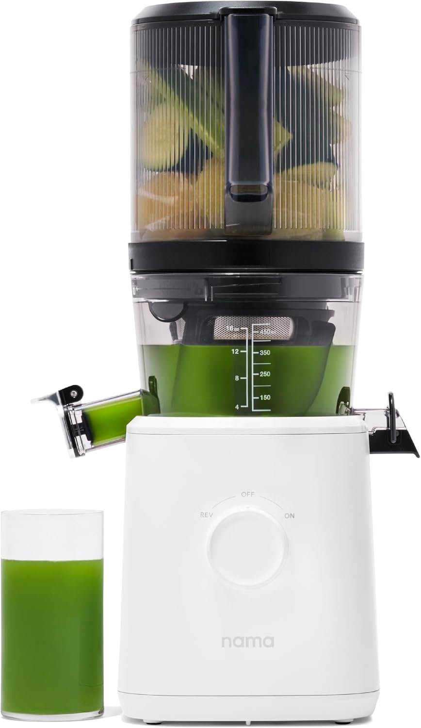 NAMA Cold Press Juicer – Hands-Free Self-Feeding Hopper with 15-Year Warranty – J2 / J3 - Image 12