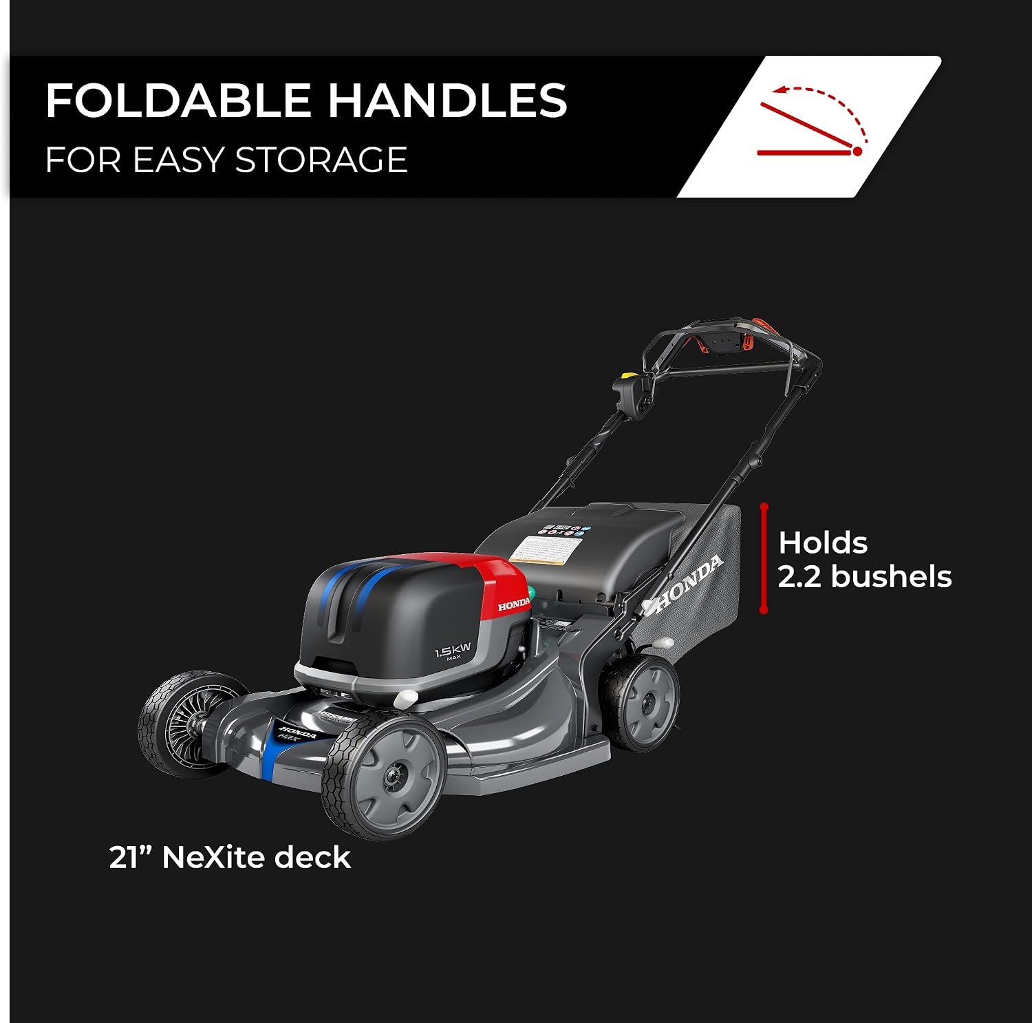 Honda HRX-BE 21″ Battery Powered Self-Propelled Lawn Mower with 12Ah Battery & 5-Year Warranty – HRX217YXBEXA6 - Image 6