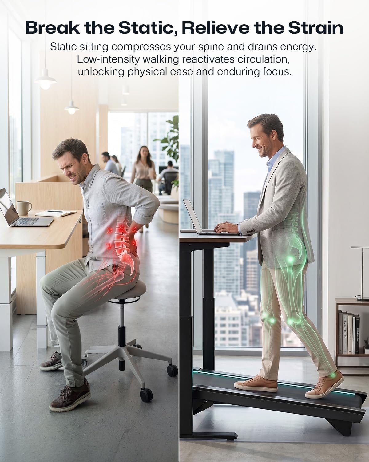 UREVO CyberPad Smart Walking Pad with 14% Auto Incline & Brushless Motor – URTM051 - Image 2