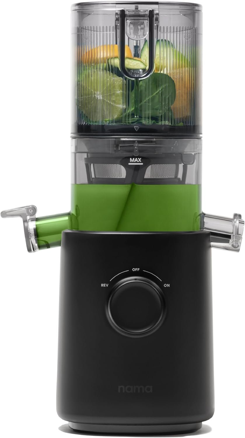 NAMA Cold Press Juicer – Hands-Free Self-Feeding Hopper with 15-Year Warranty – J2 / J3 - Image 13