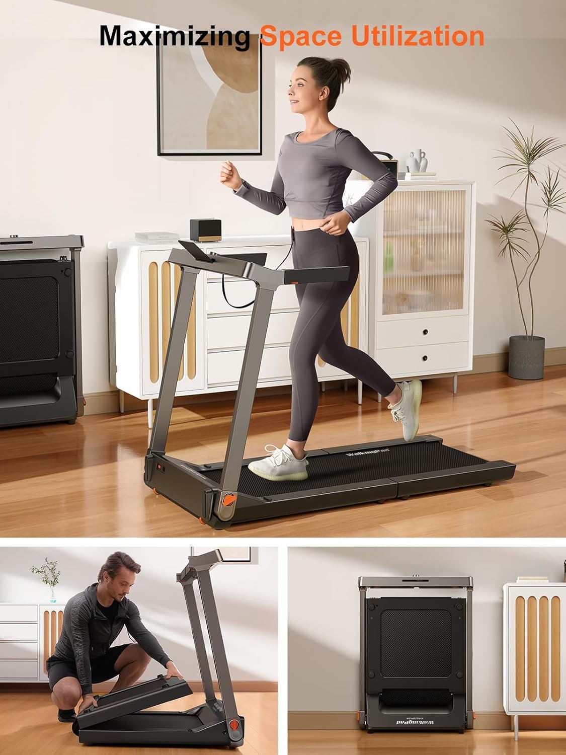 WALKINGPAD G1SE Foldable Treadmill – 7.5 MPH with 47″ Belt & App Control – G1SE - Image 4