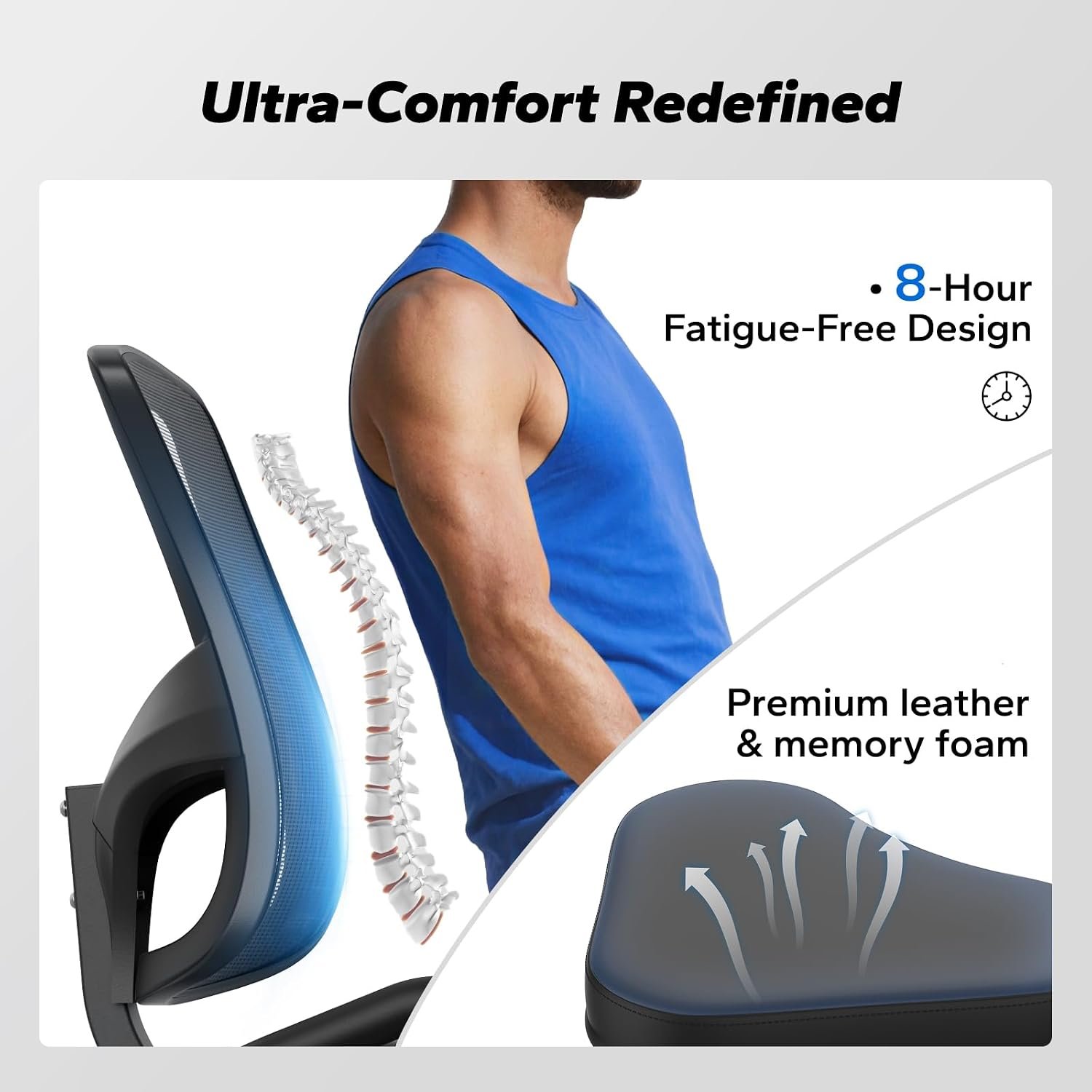 MERACH Recumbent Exercise Bike with Magnetic Resistance & App Connectivity - Image 2