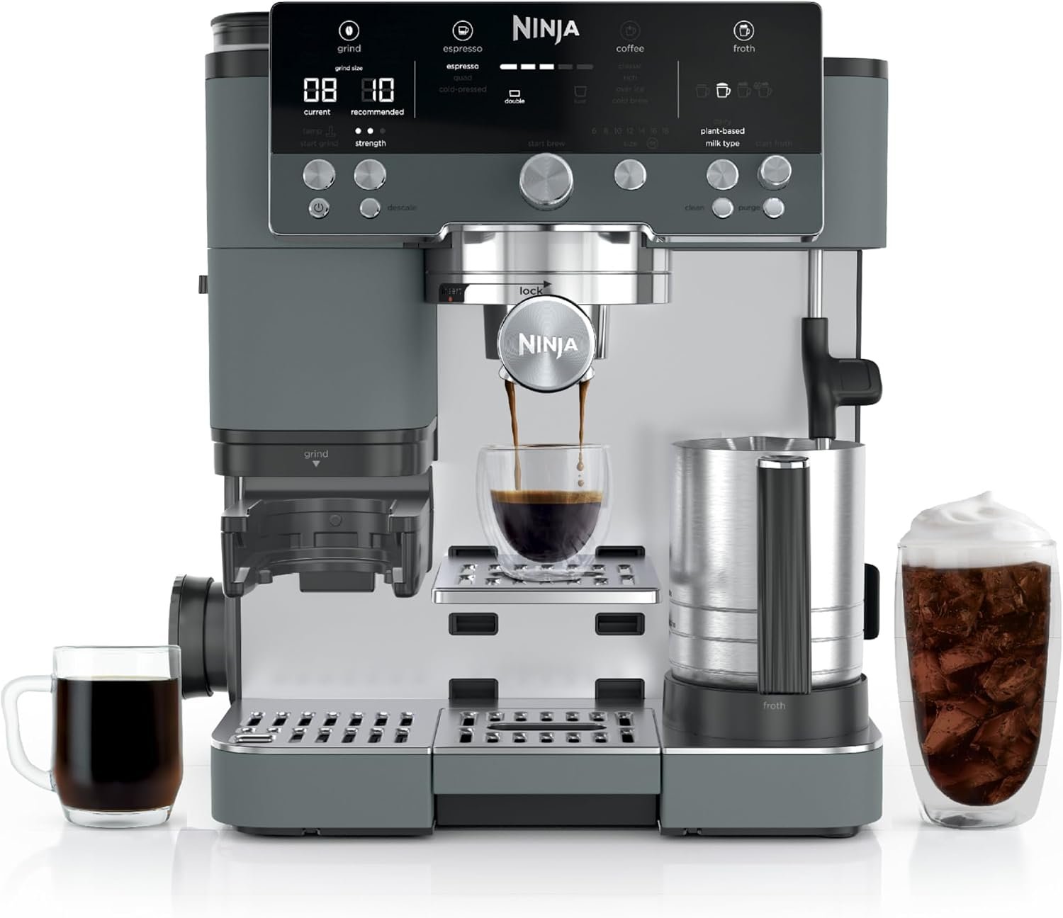 Ninja Luxe Café Premier Series – 3-in-1 Espresso Machine with Barista Assist Technology - Image 12