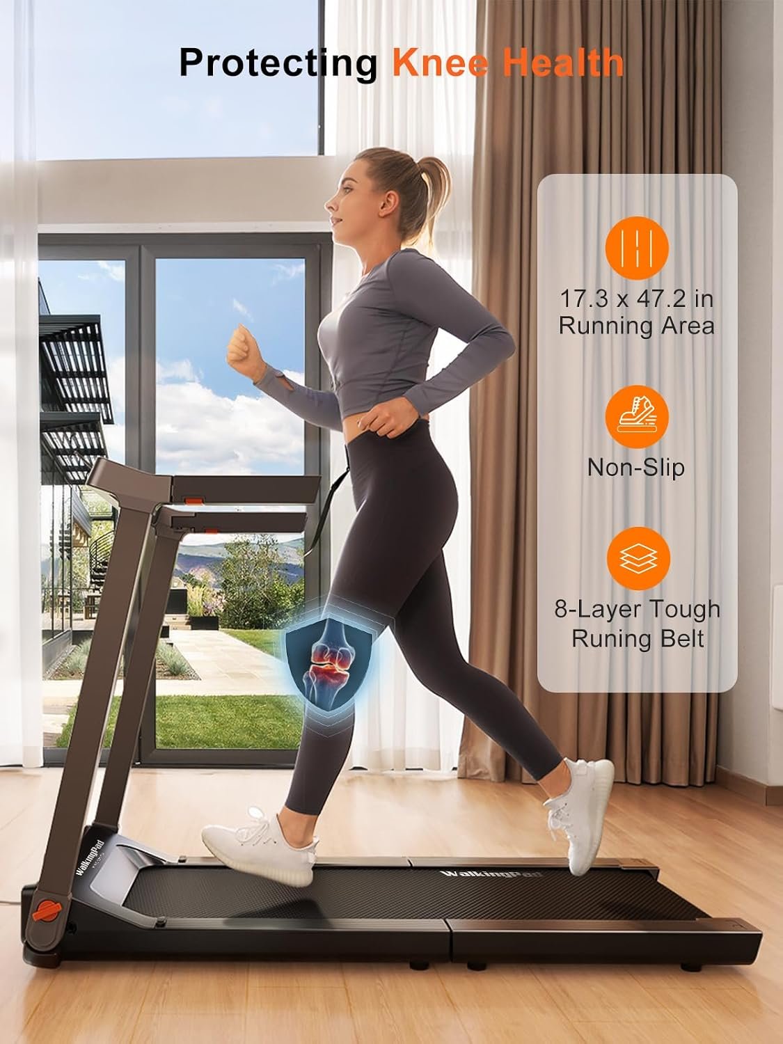 WALKINGPAD G1SE Foldable Treadmill – 7.5 MPH with 47″ Belt & App Control – G1SE - Image 2