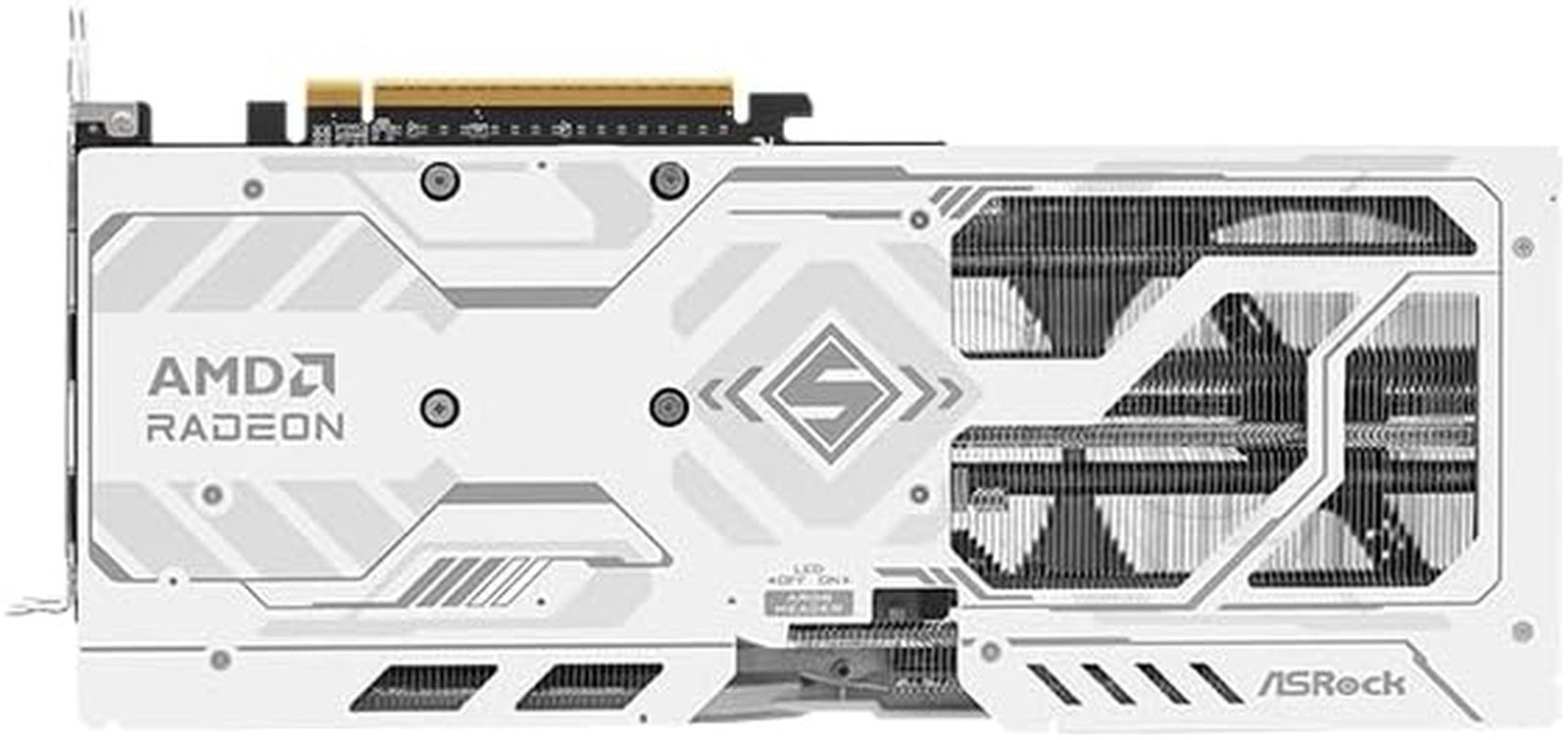 ASRock Radeon RX 9060 XT Steel Legend 16GB GDDR6 OC Graphics Card – 3275 MHz Boost with Triple Fan 0dB Cooling & Polychrome SYNC RGB – RX9060XT SL 16GO - Image 3