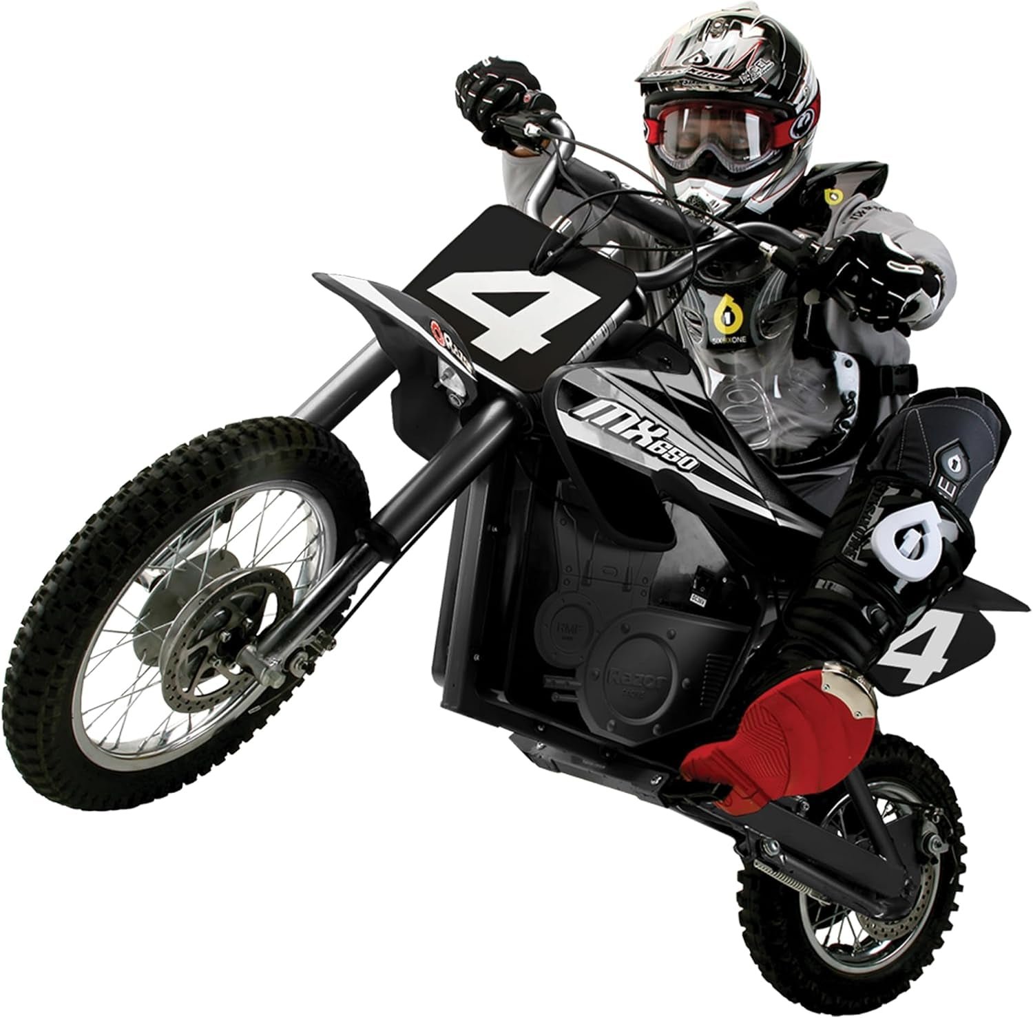 Razor MX650 Dirt Rocket Electric Motocross Bike – 650W Motor with 36V Battery & 17 MPH – MX650 - Image 6