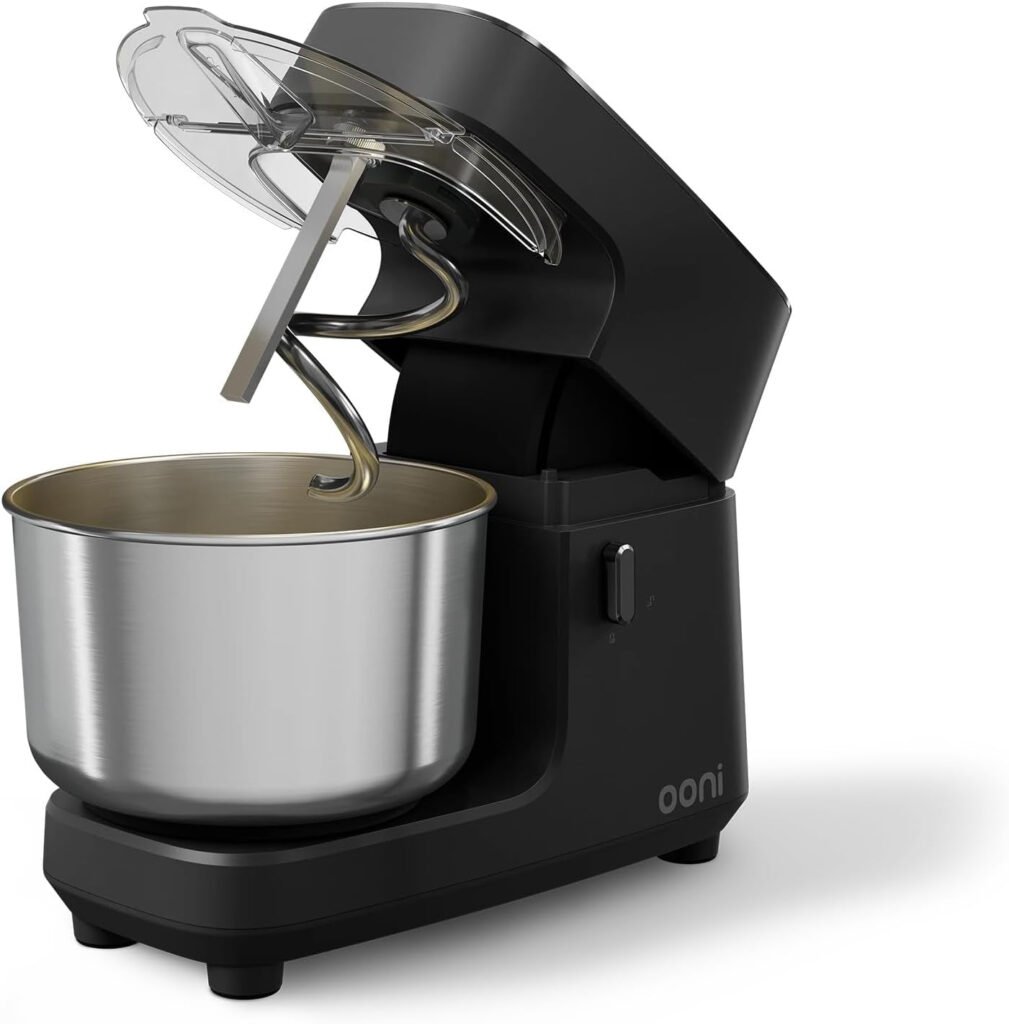 Ooni Halo Core Spiral Dough Mixer – 4.8 Qt Stand Mixer with 20 Speed Settings & Dual Motors – UU-P3A000